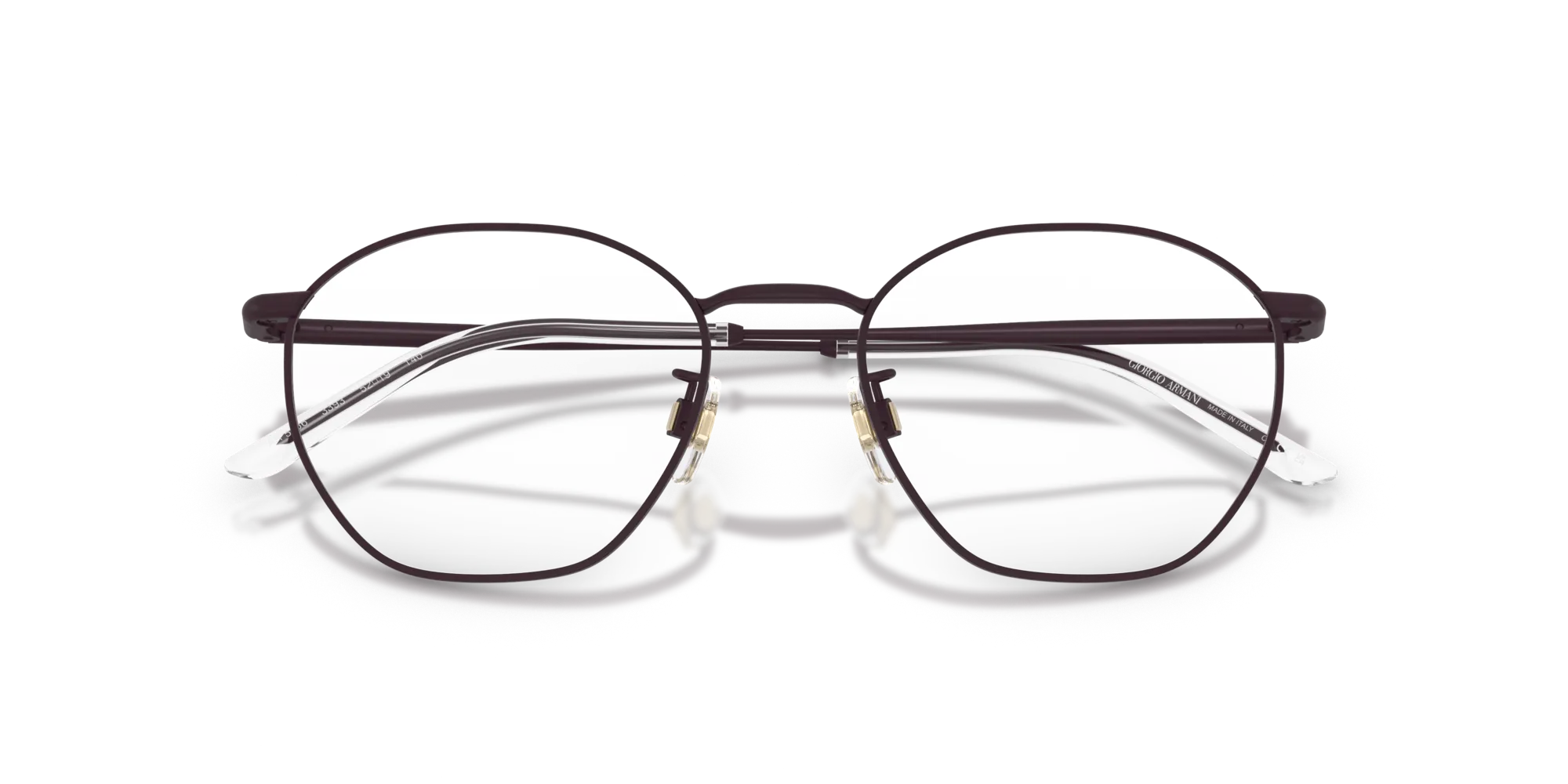 Giorgio Armani AR5156 3393 Montature da vista Acciaio Viola Rotonda Normale - immagine 2