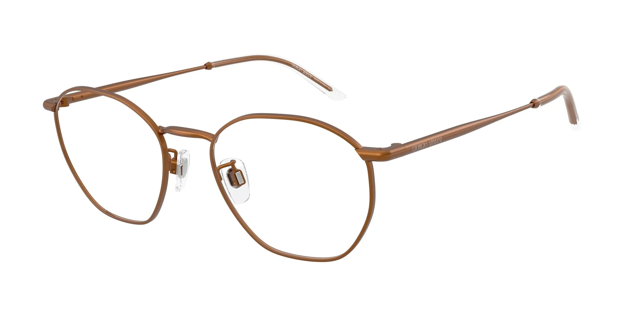Giorgio Armani AR5156 3201 Montature da vista Acciaio Bronzo Rotonda Normale - immagine 1