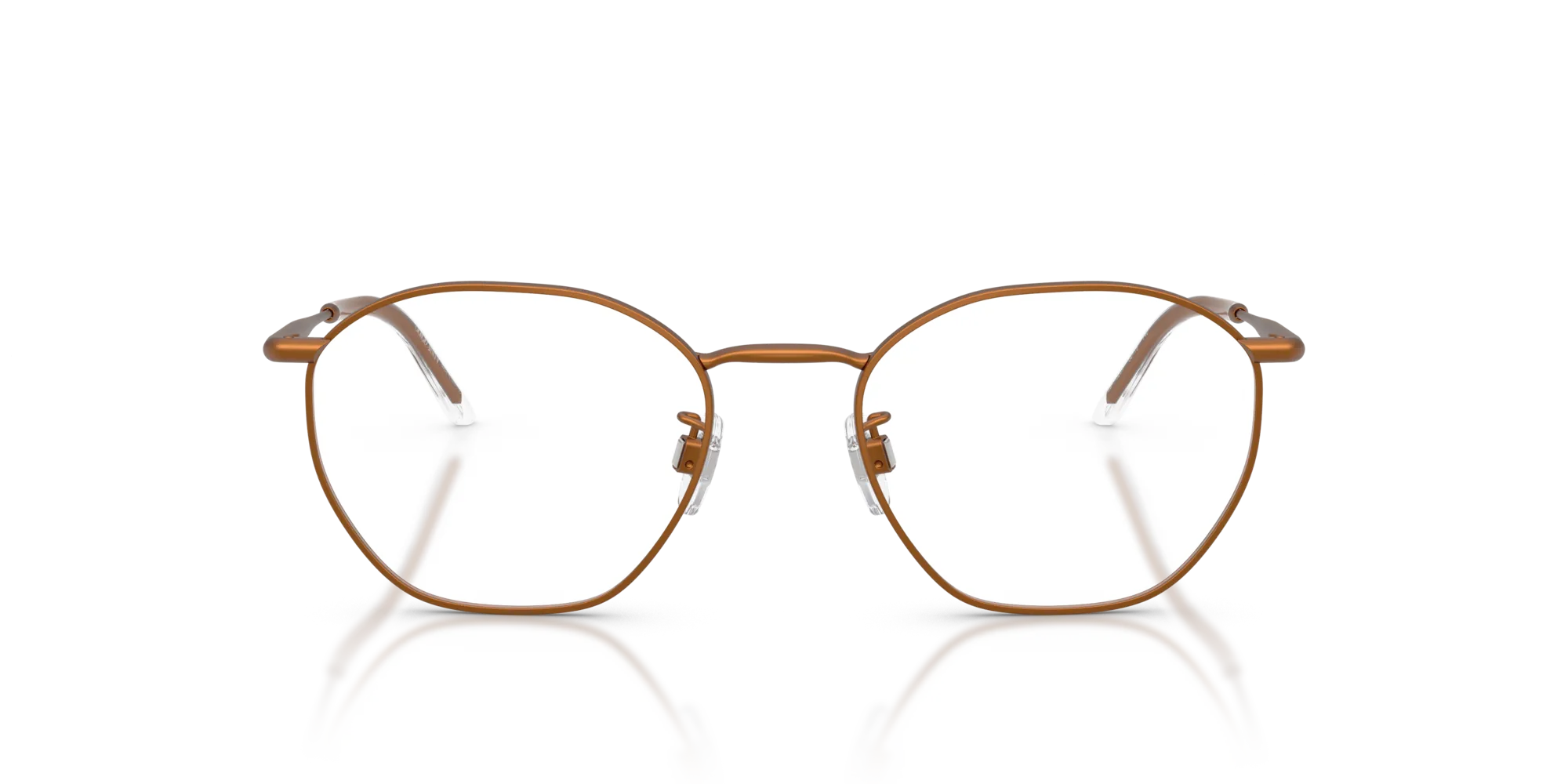 Giorgio Armani AR5156 3201 Montature da vista Acciaio Bronzo Rotonda Normale - immagine 3