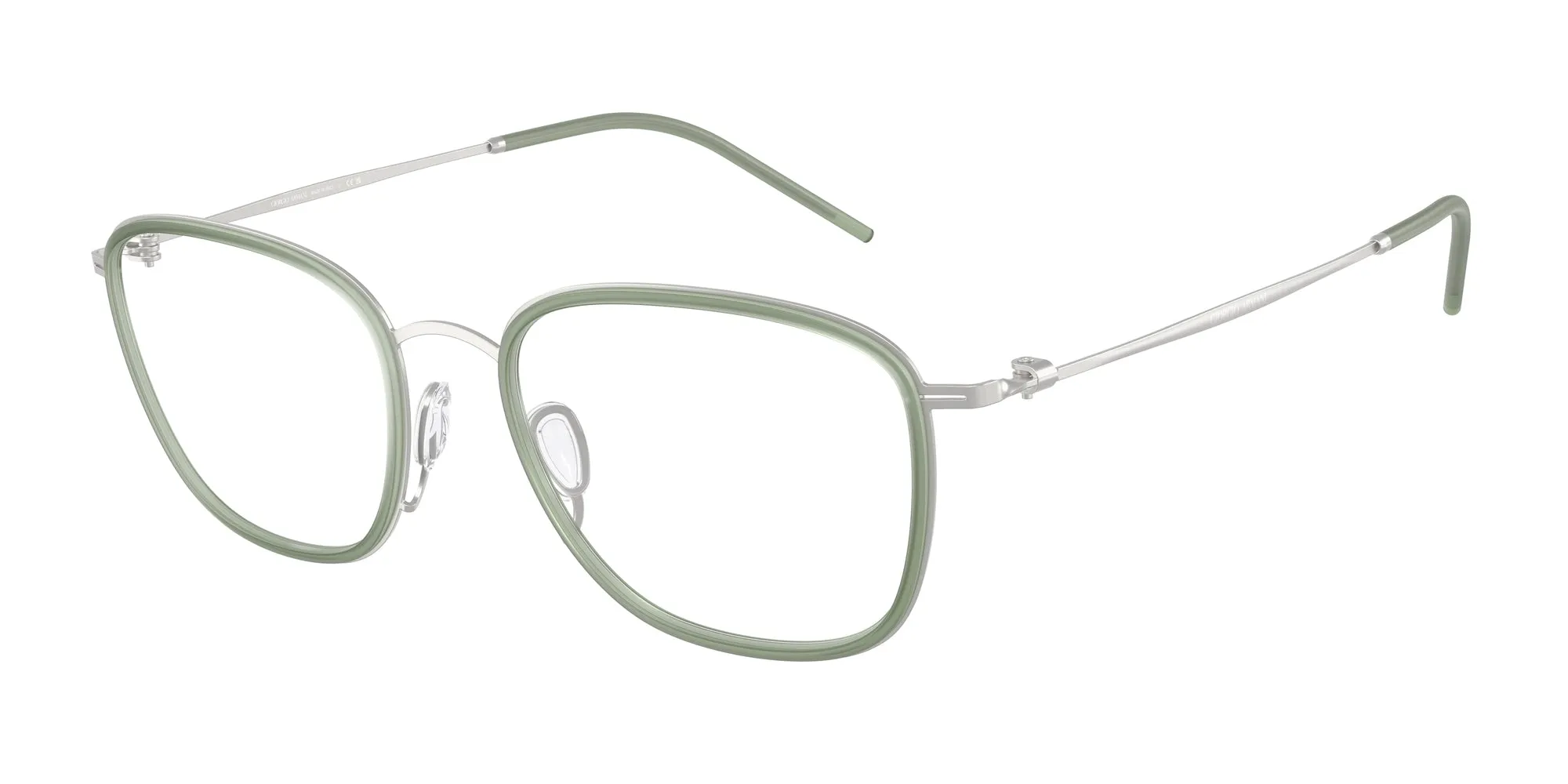 Giorgio Armani AR5154 3045 Montature da vista Metallo Argento Pillow Normale - immagine 1