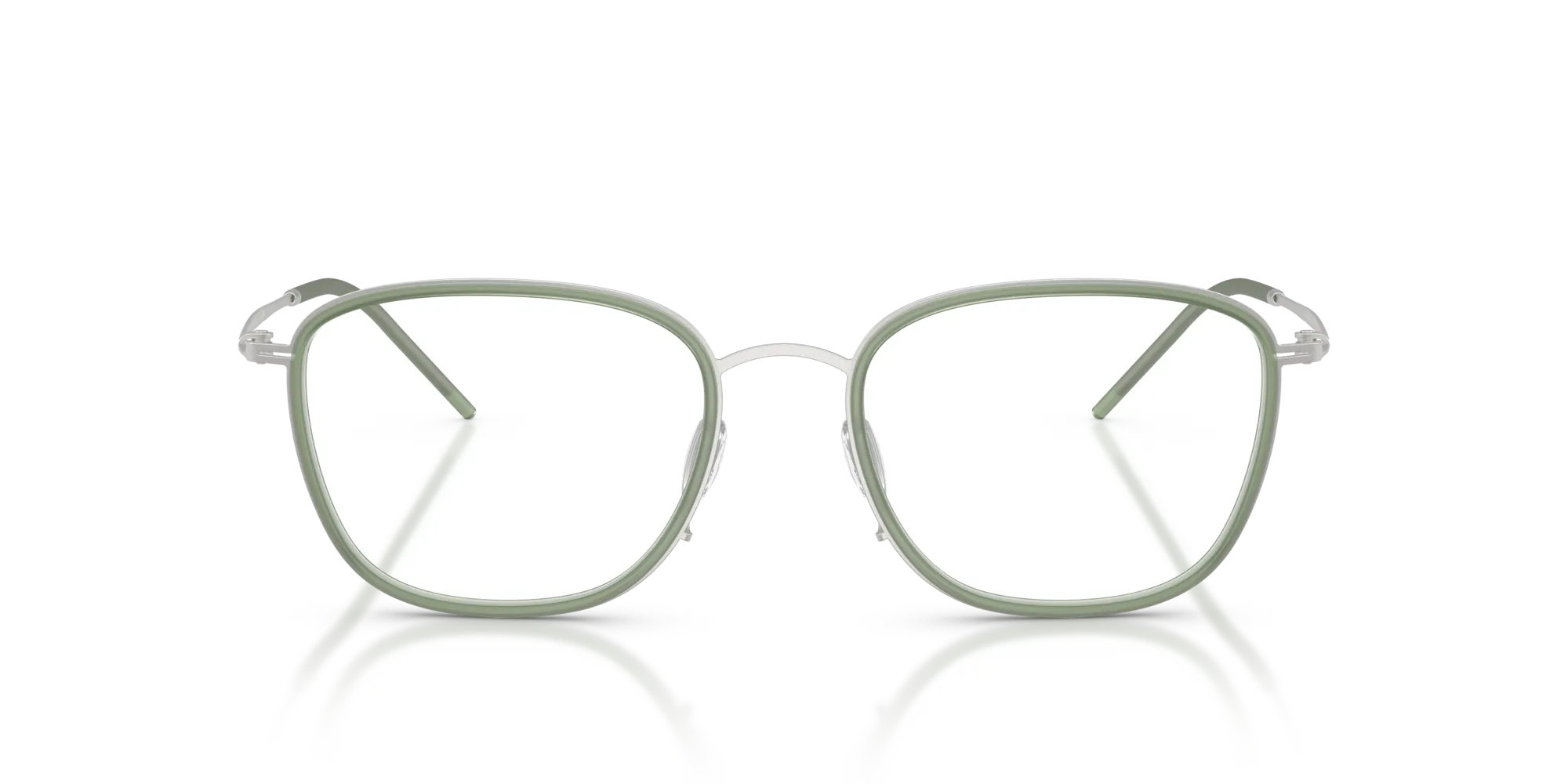 Giorgio Armani AR5154 3045 Montature da vista Metallo Argento Pillow Normale - immagine 3