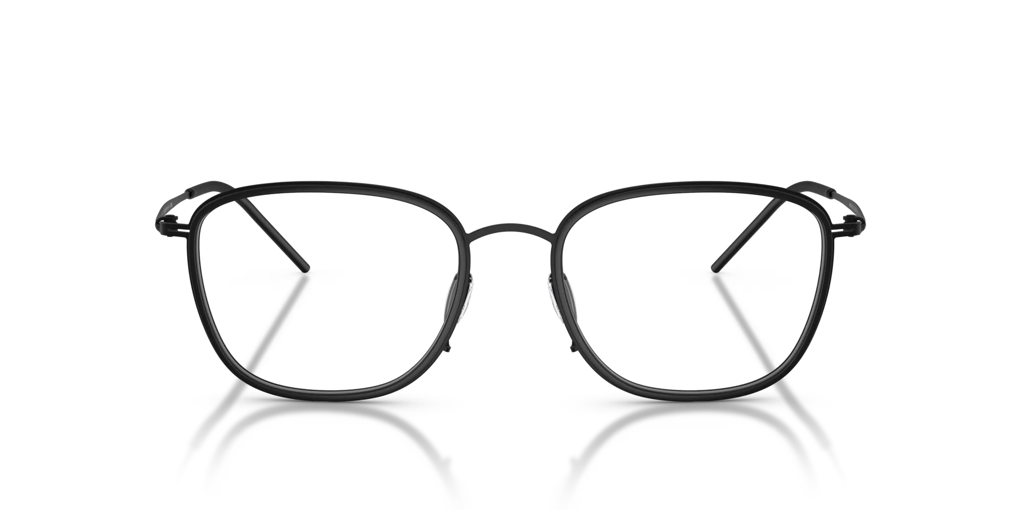 Giorgio Armani AR5154 3001 Montature da vista Metallo Nero Pillow Normale - immagine 3