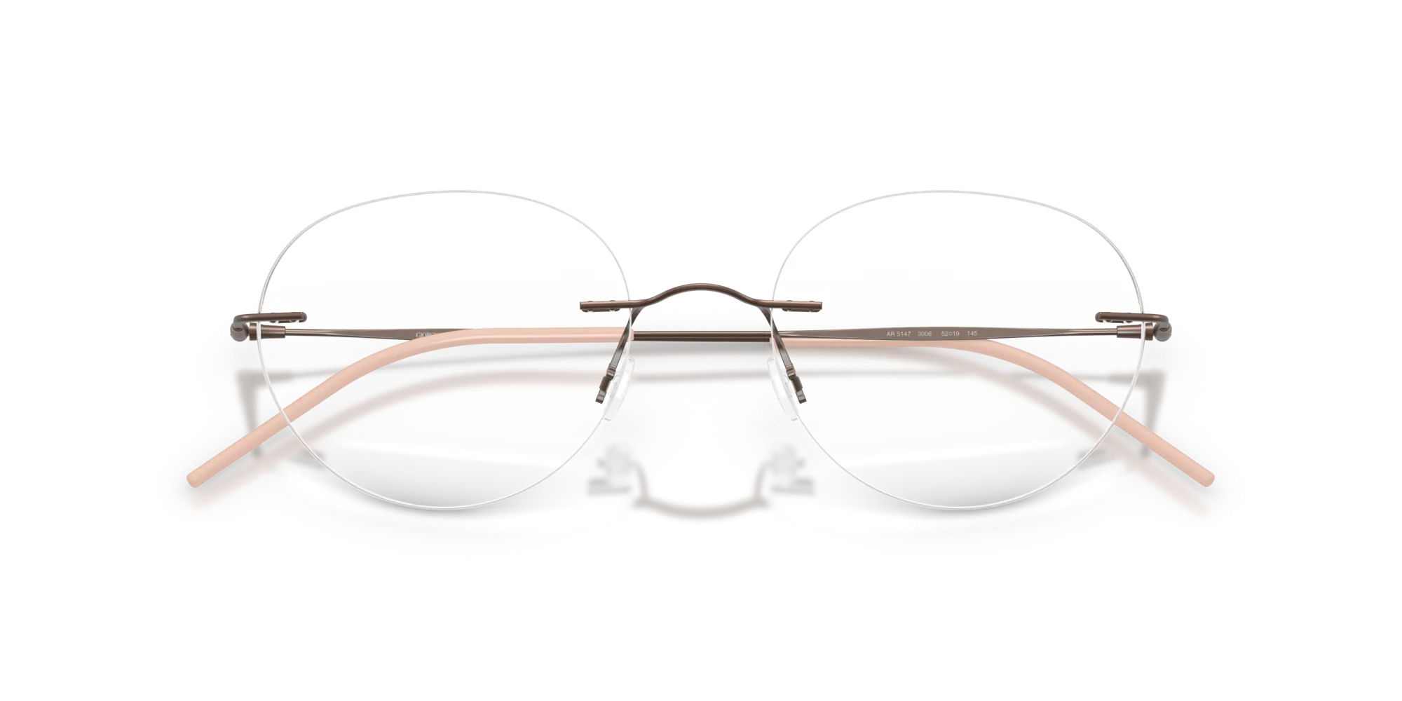 Giorgio Armani AR5147 3006 Montature da vista Metallo Bronzo Pantos Normale - immagine 2