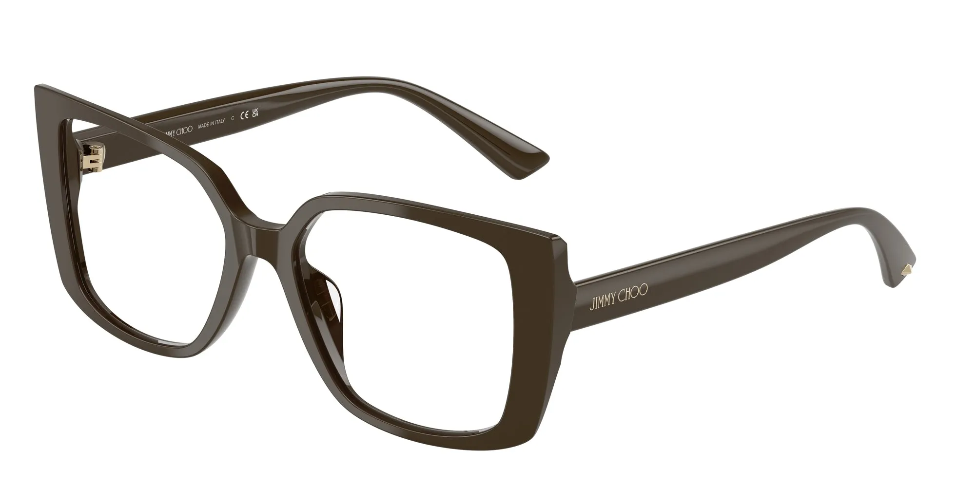 Jimmy Choo JC3024U 5060 Montature da vista Acetato Verde Farfalla Normale - immagine 1