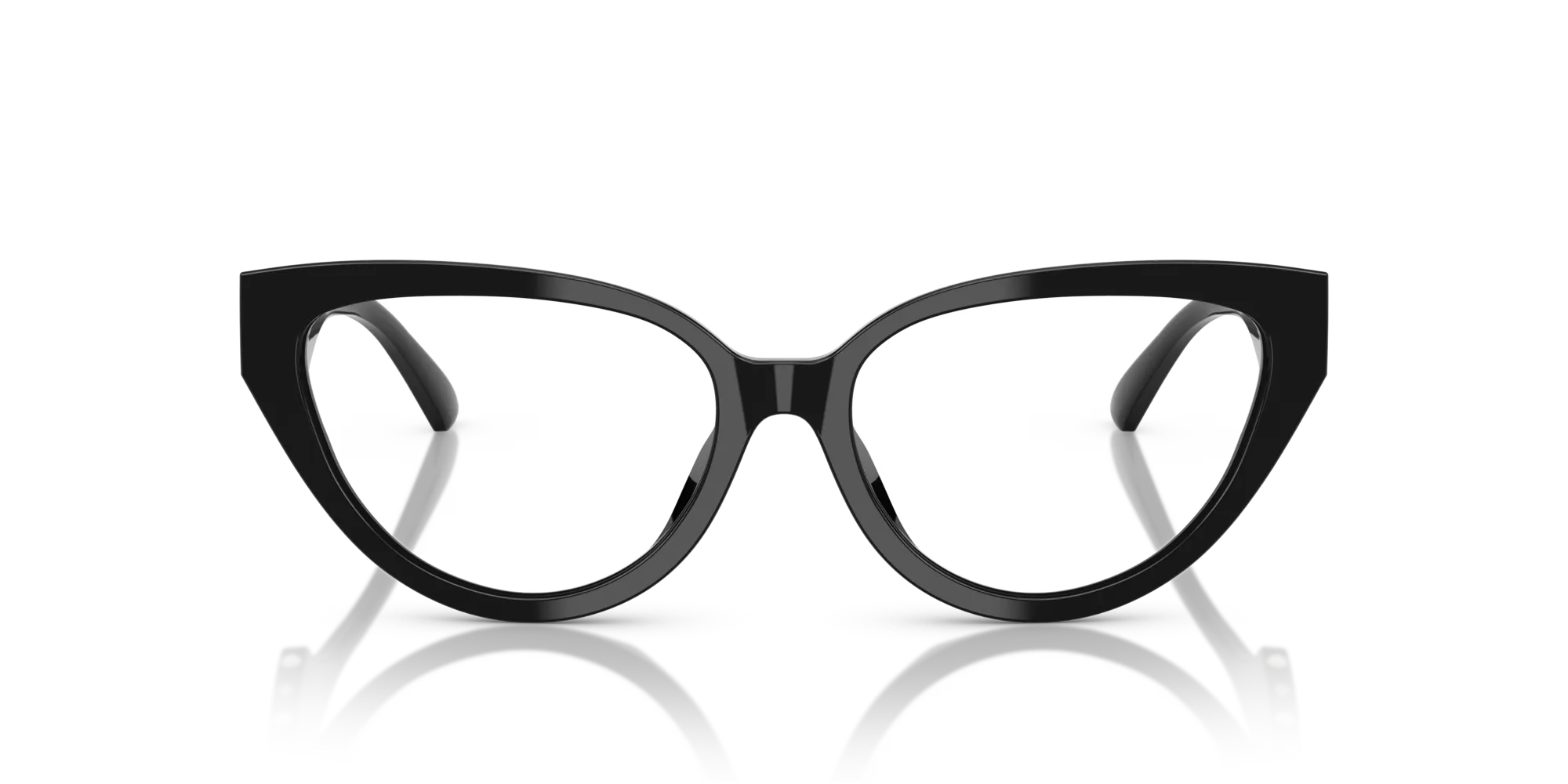 Jimmy Choo JC3023HU 5000 Montature da vista Acetato Nero Trasparente Cat Eye Normale - immagine 3