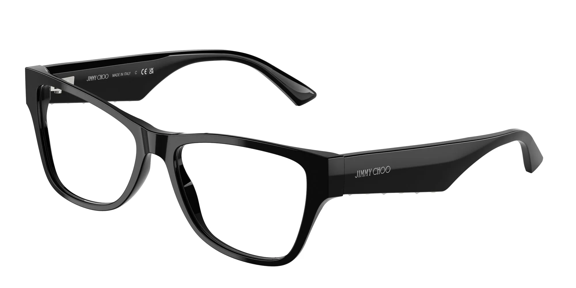 Jimmy Choo JC3022H 5000 Montature da vista Acetato Nero Pillow Normale - immagine 1