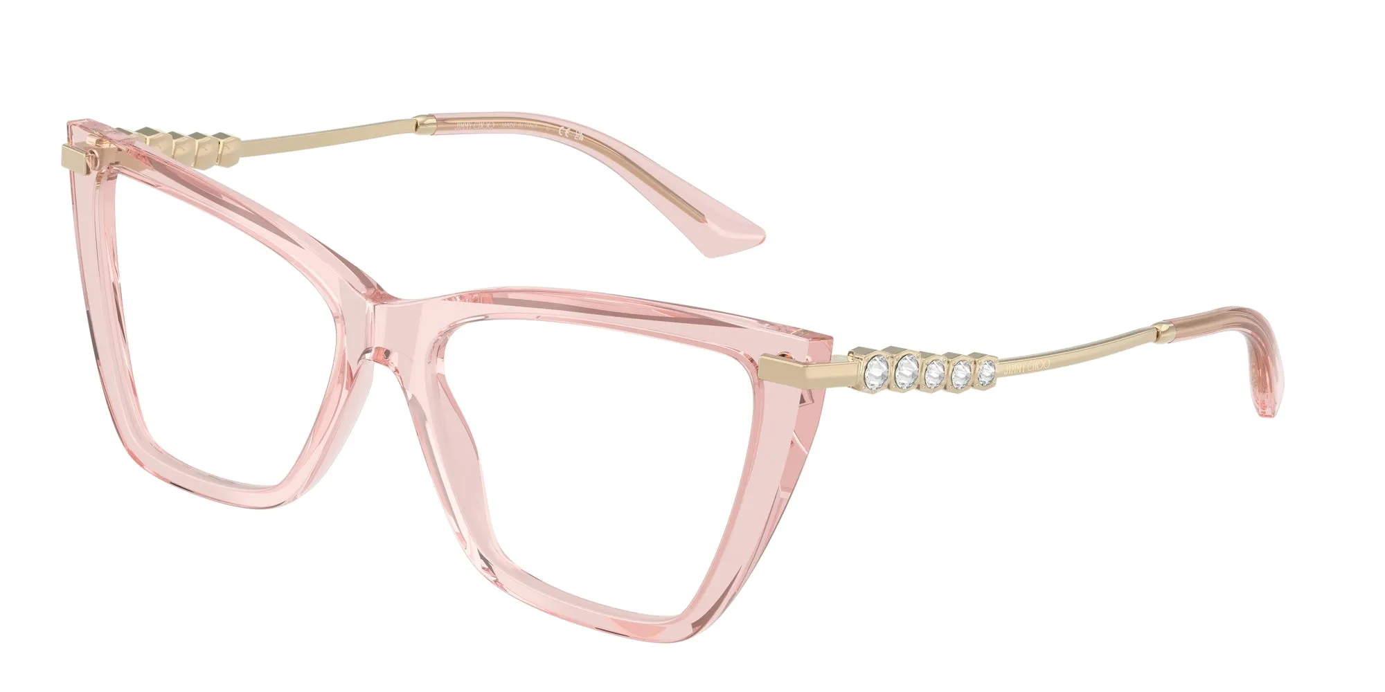 Jimmy Choo JC3020B 5034 Montature da vista Acetato Rosa Cat Eye Normale - immagine 1