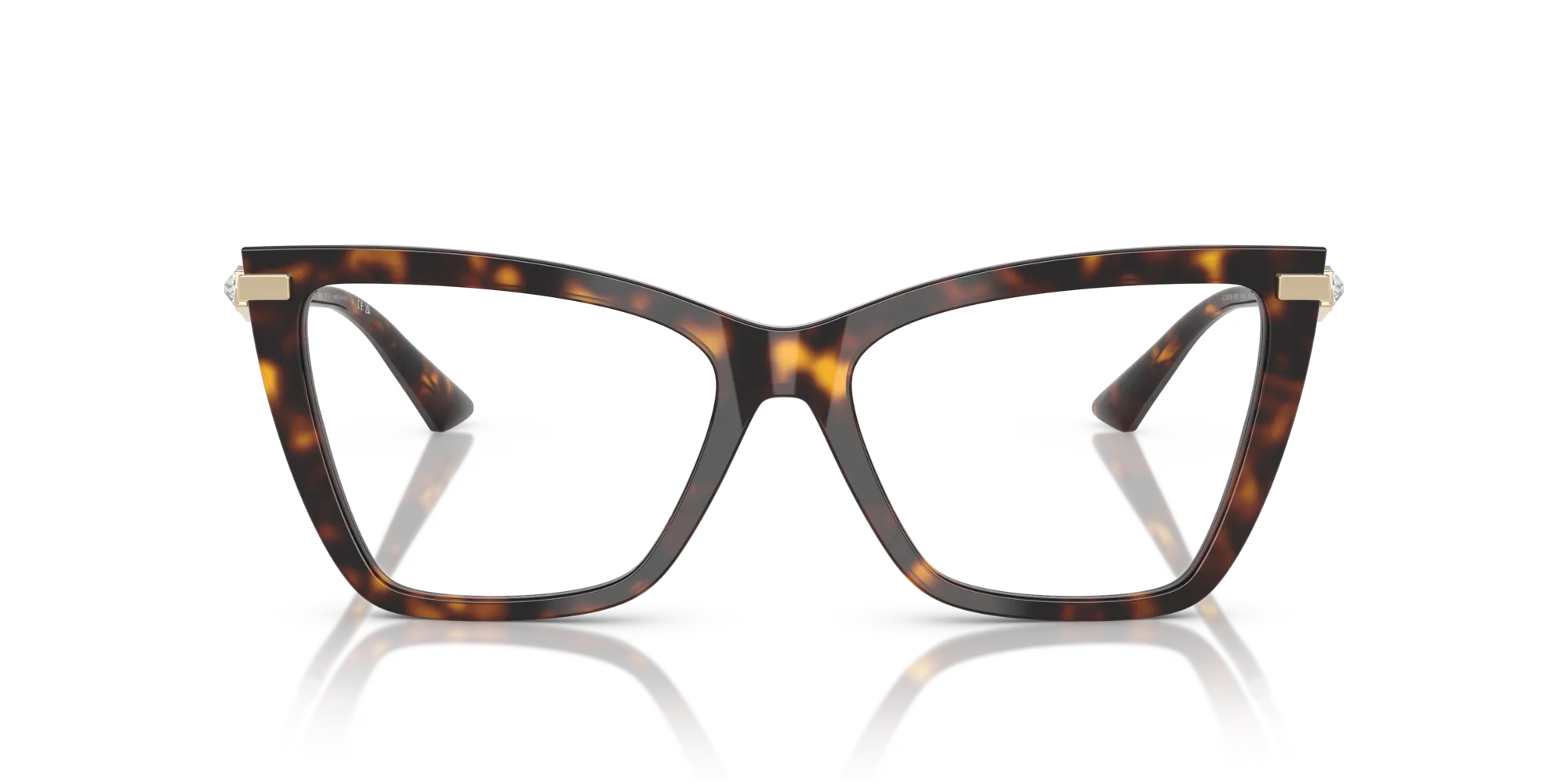 Jimmy Choo JC3020B 5002 Montature da vista Acetato Tartaruga Cat Eye Normale - immagine 3