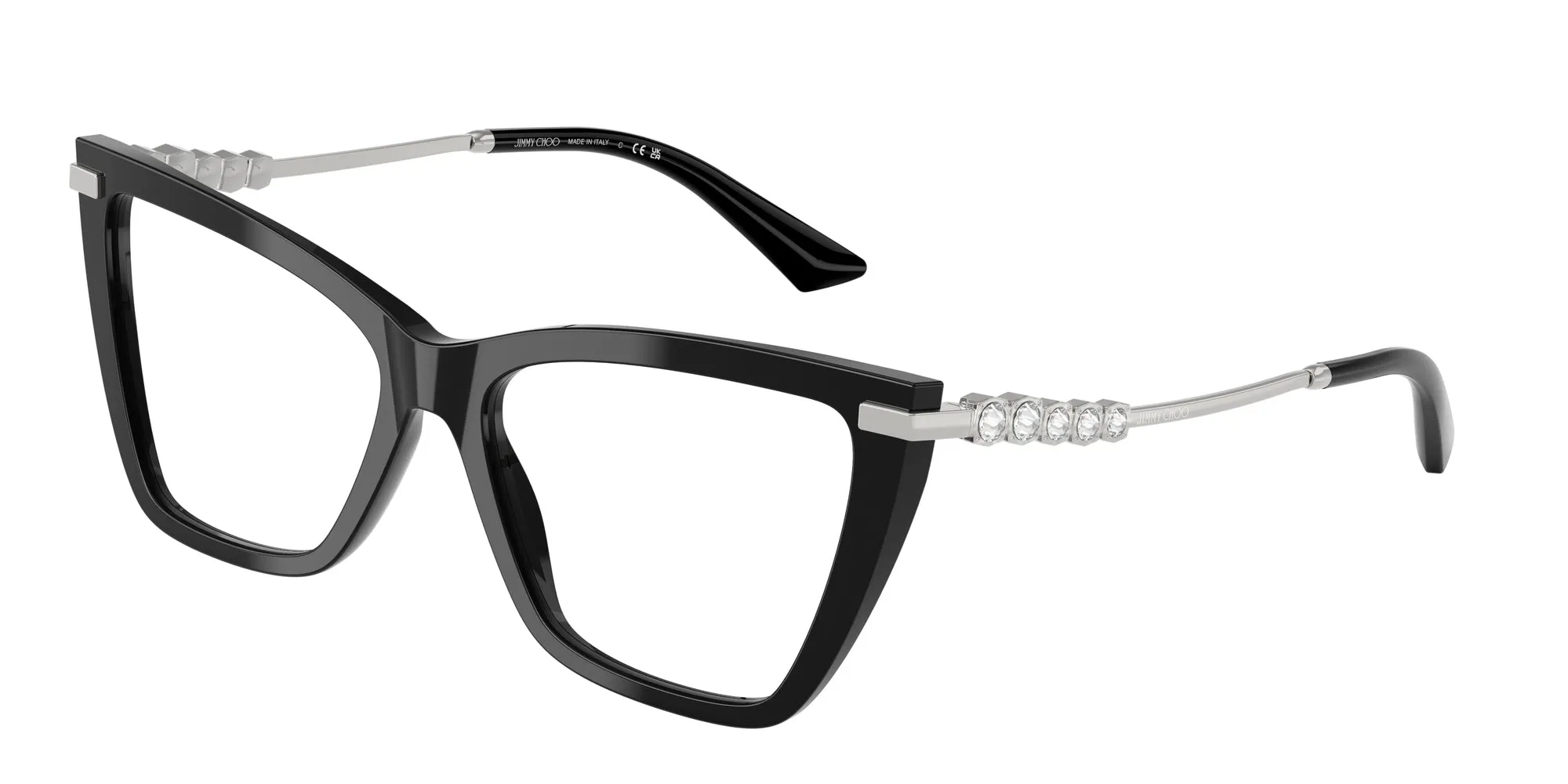 Jimmy Choo JC3020B 5000 Montature da vista Acetato Nero Cat Eye Normale - immagine 1