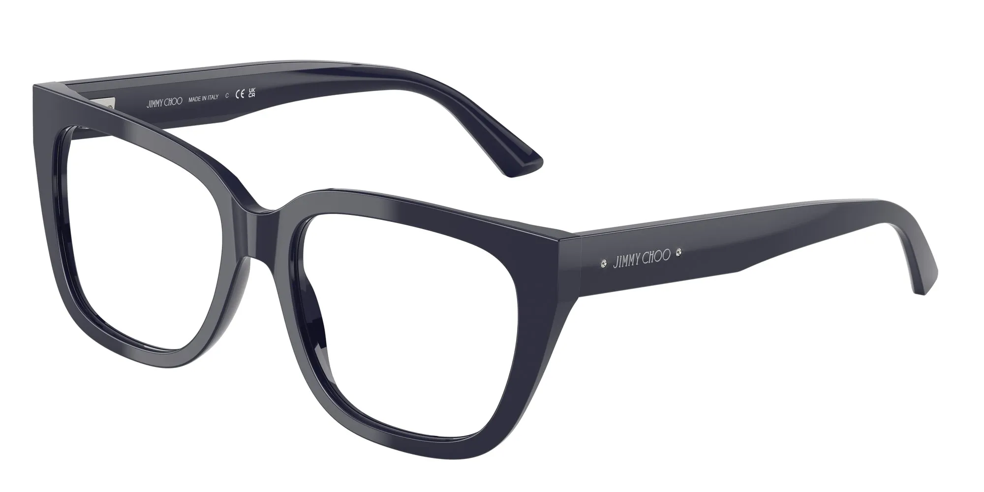 Jimmy Choo JC3019B 5016 Montature da vista Acetato Blu Squadrata Normale - immagine 1