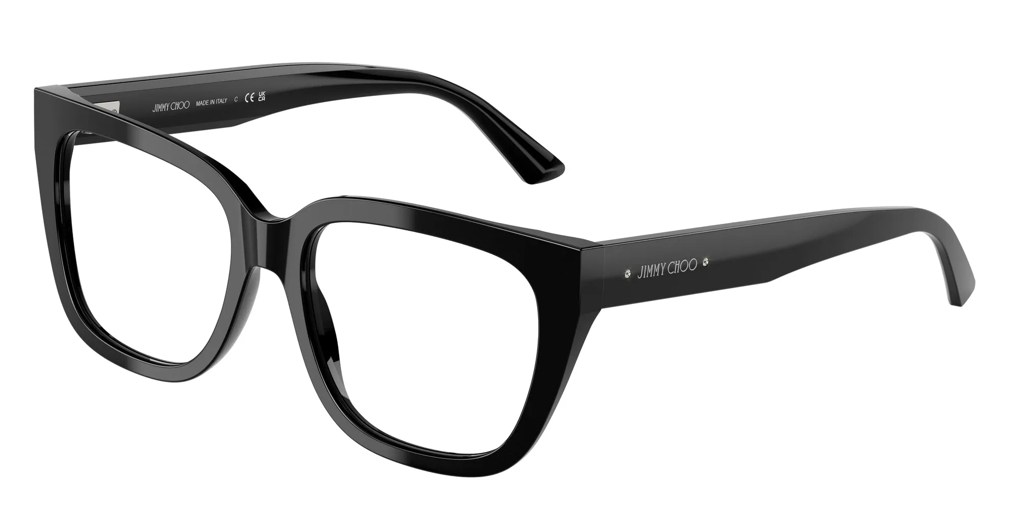 Jimmy Choo JC3019B 5000 Montature da vista Acetato Nero Squadrata Normale - immagine 1
