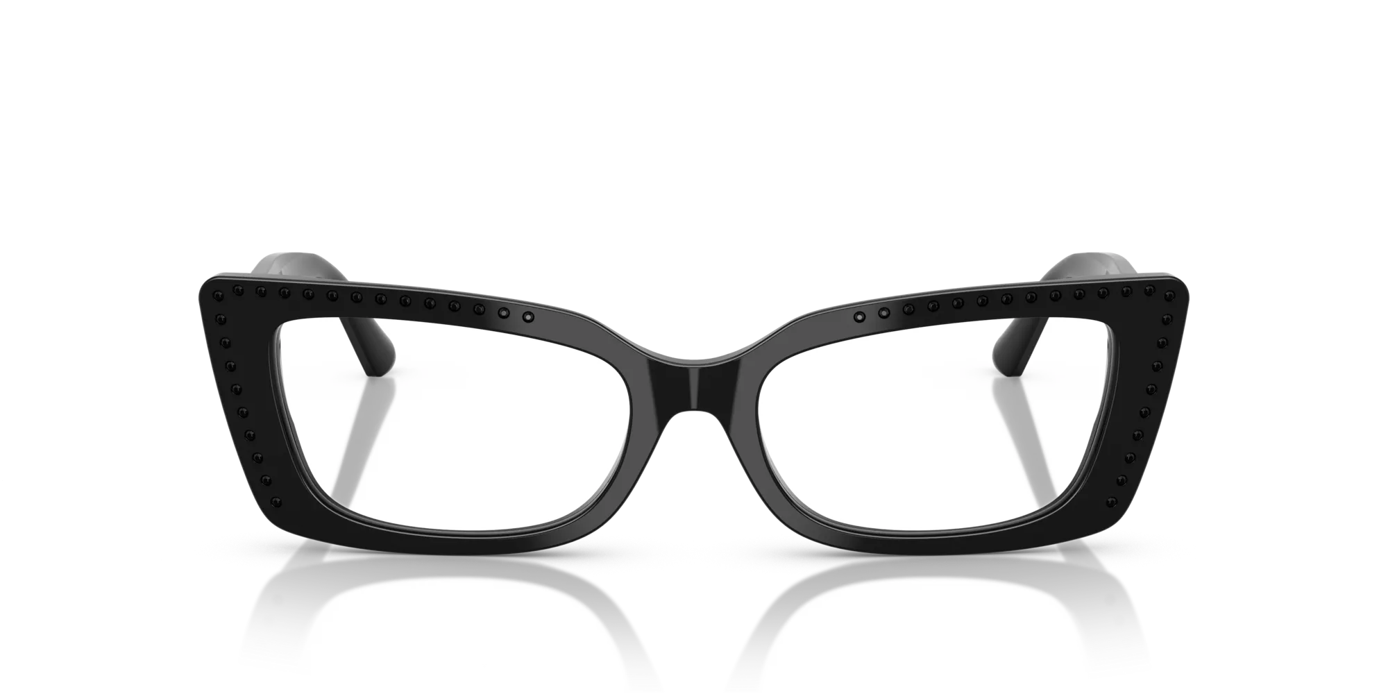 Jimmy Choo JC3018B 5017 Montature da vista Acetato Nero Cat Eye Normale - immagine 3