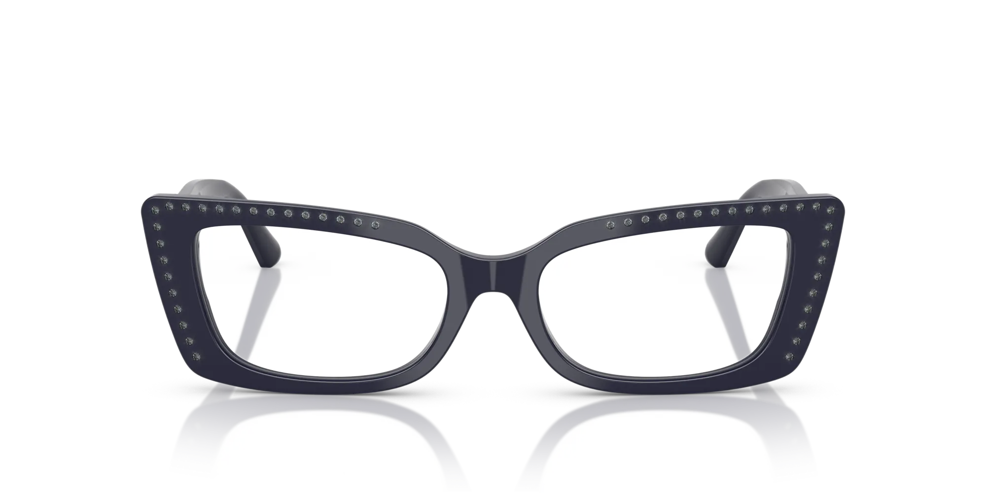 Jimmy Choo JC3018B 5016 Montature da vista Acetato Blu Cat Eye Normale - immagine 3