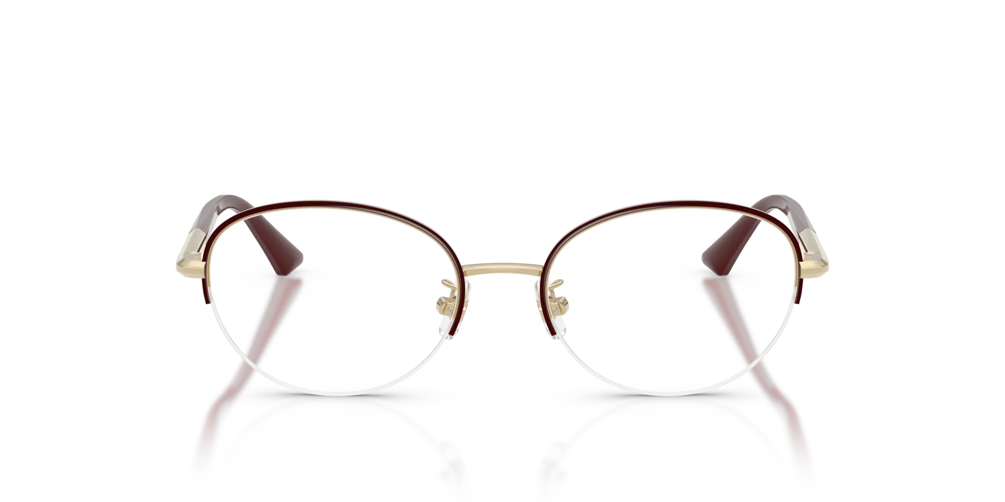 Jimmy Choo JC2014D 3025 Montature da vista Metallo Oro Rotonda Normale - immagine 3