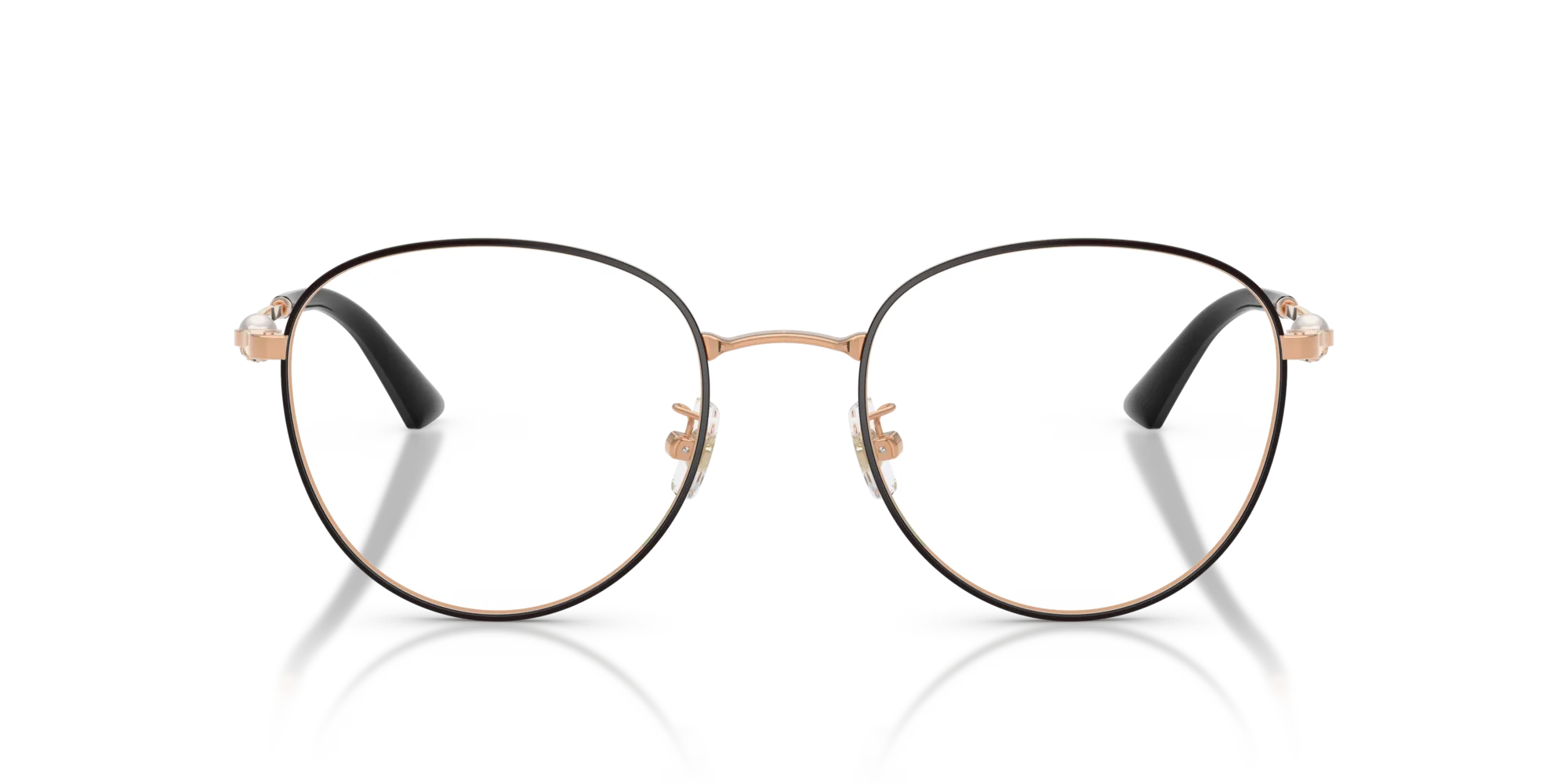 Jimmy Choo JC2013HD 3022 Montature da vista Metallo Rosa Rotonda Normale - immagine 3