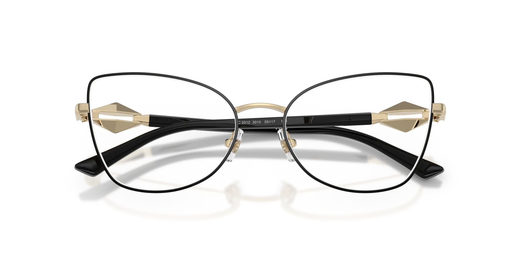 Jimmy Choo JC2012 3010 Montature da vista Metallo Oro Cat Eye Normale - immagine 2