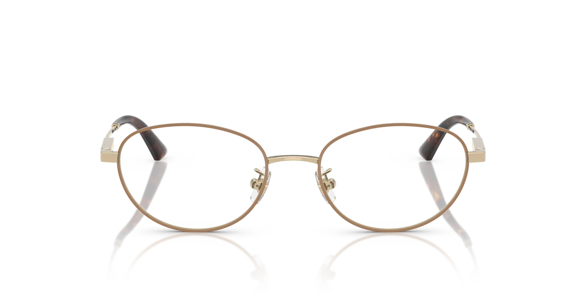 Jimmy Choo JC2009D 3019 Montature da vista Acciaio Marrone Rotonda Normale - immagine 3