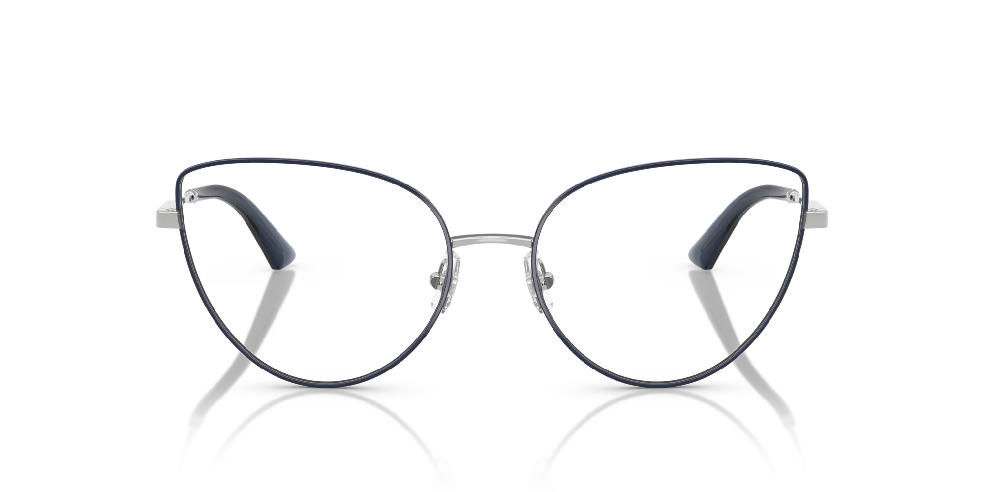 Jimmy Choo JC2008 3021 Montature da vista Acciaio Argento Trasparente Cat Eye Normale - immagine 3