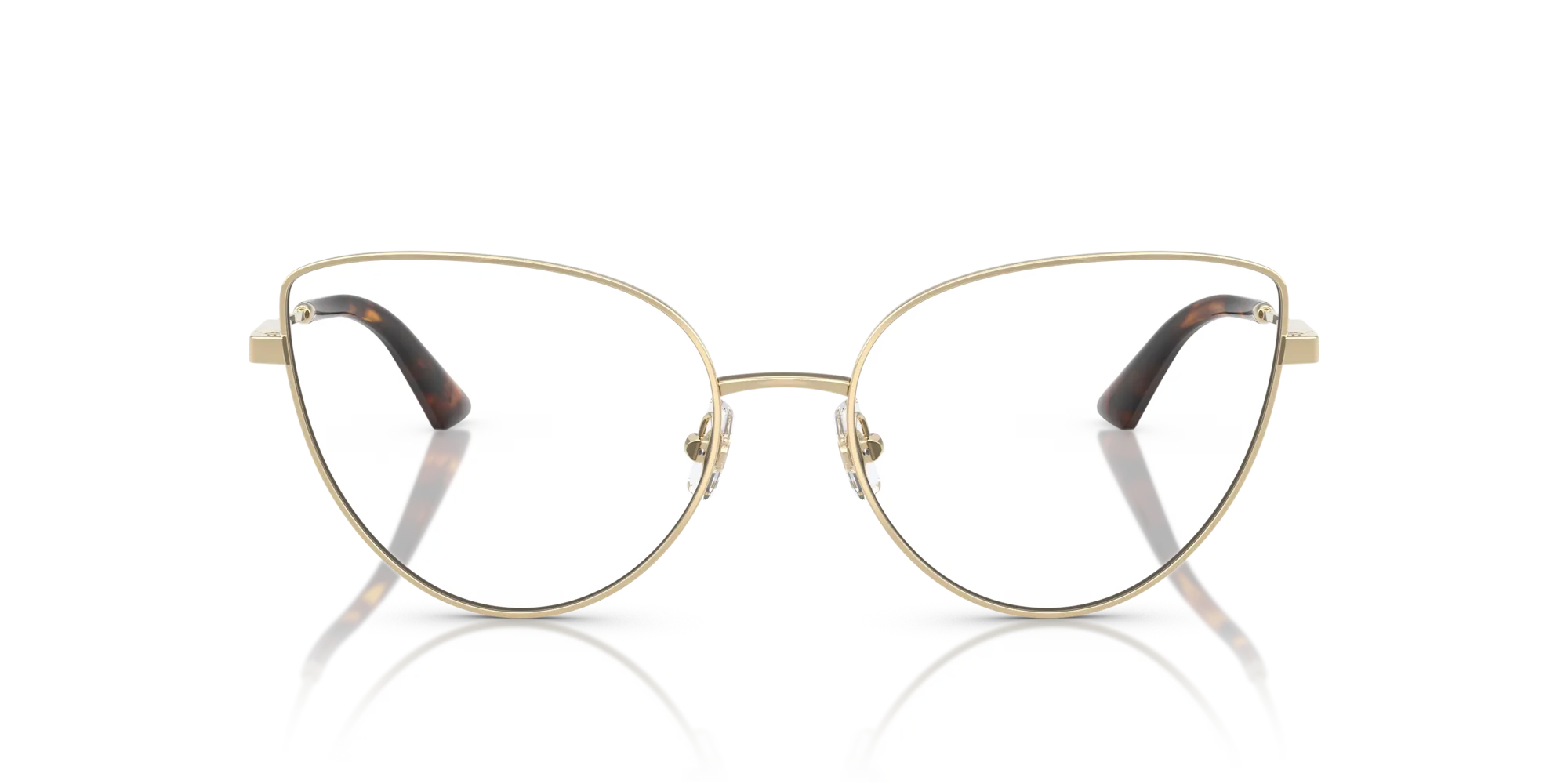 Jimmy Choo JC2008 3006 Montature da vista Acciaio Oro Trasparente Cat Eye Normale - immagine 3