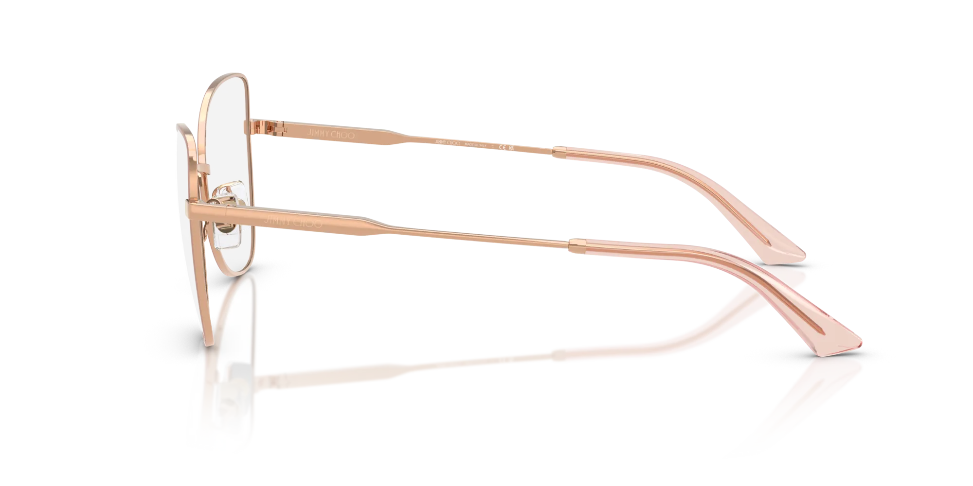 Jimmy Choo JC2006 3020 Montature da vista Acciaio Oro Farfalla Normale - immagine 4