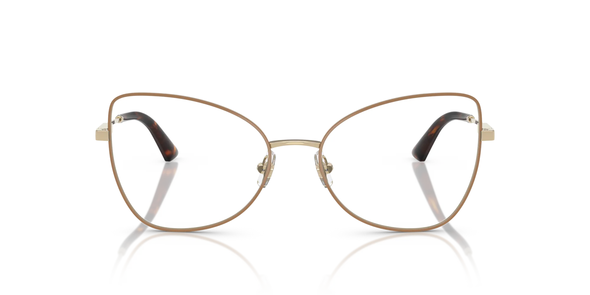 Jimmy Choo JC2006 3019 Montature da vista Acciaio Marrone Farfalla Normale - immagine 3
