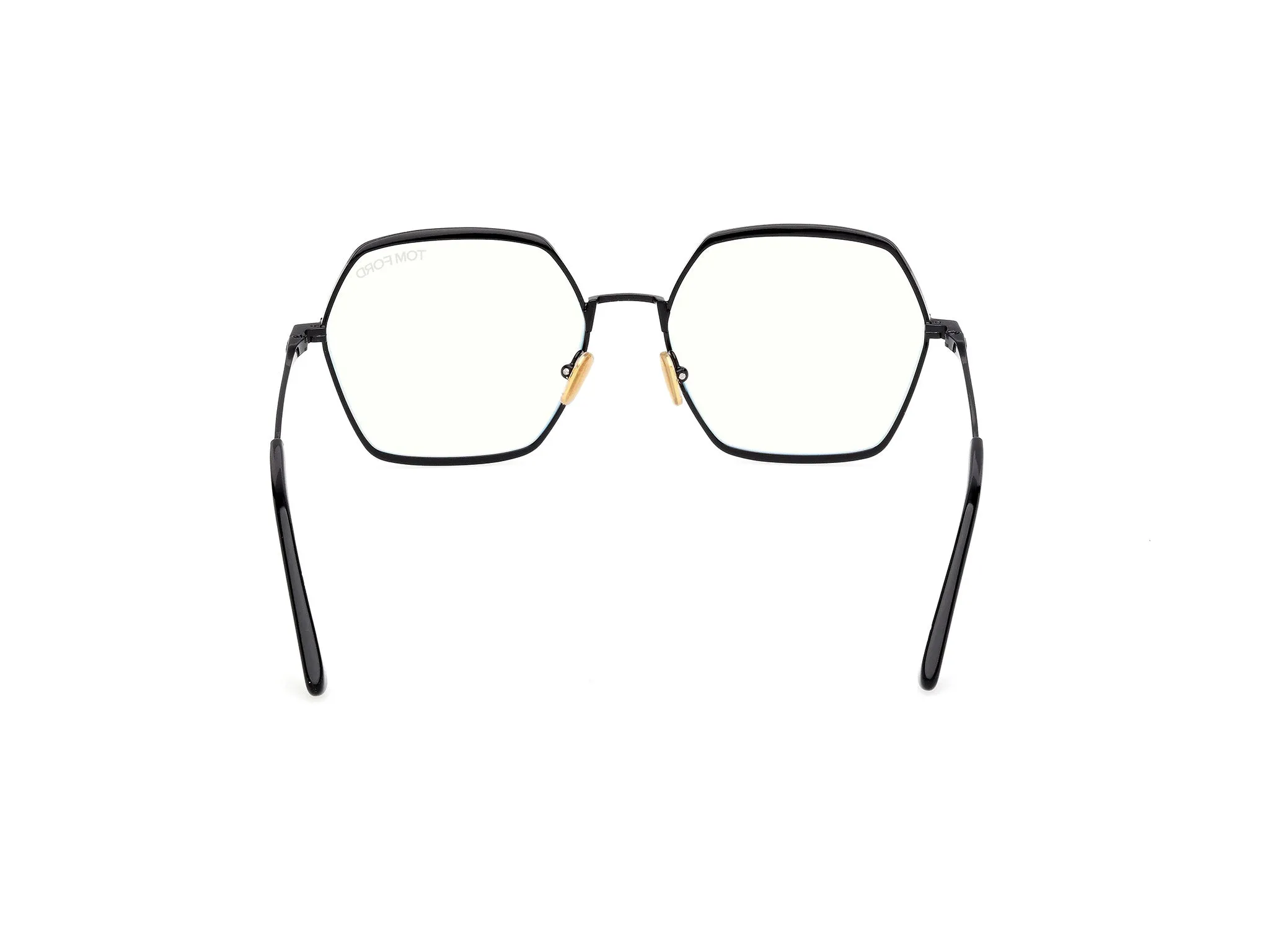 TOM FORD FT6050-B 1 Montature da vista Metallo Nero Geometrica Normale - immagine 4