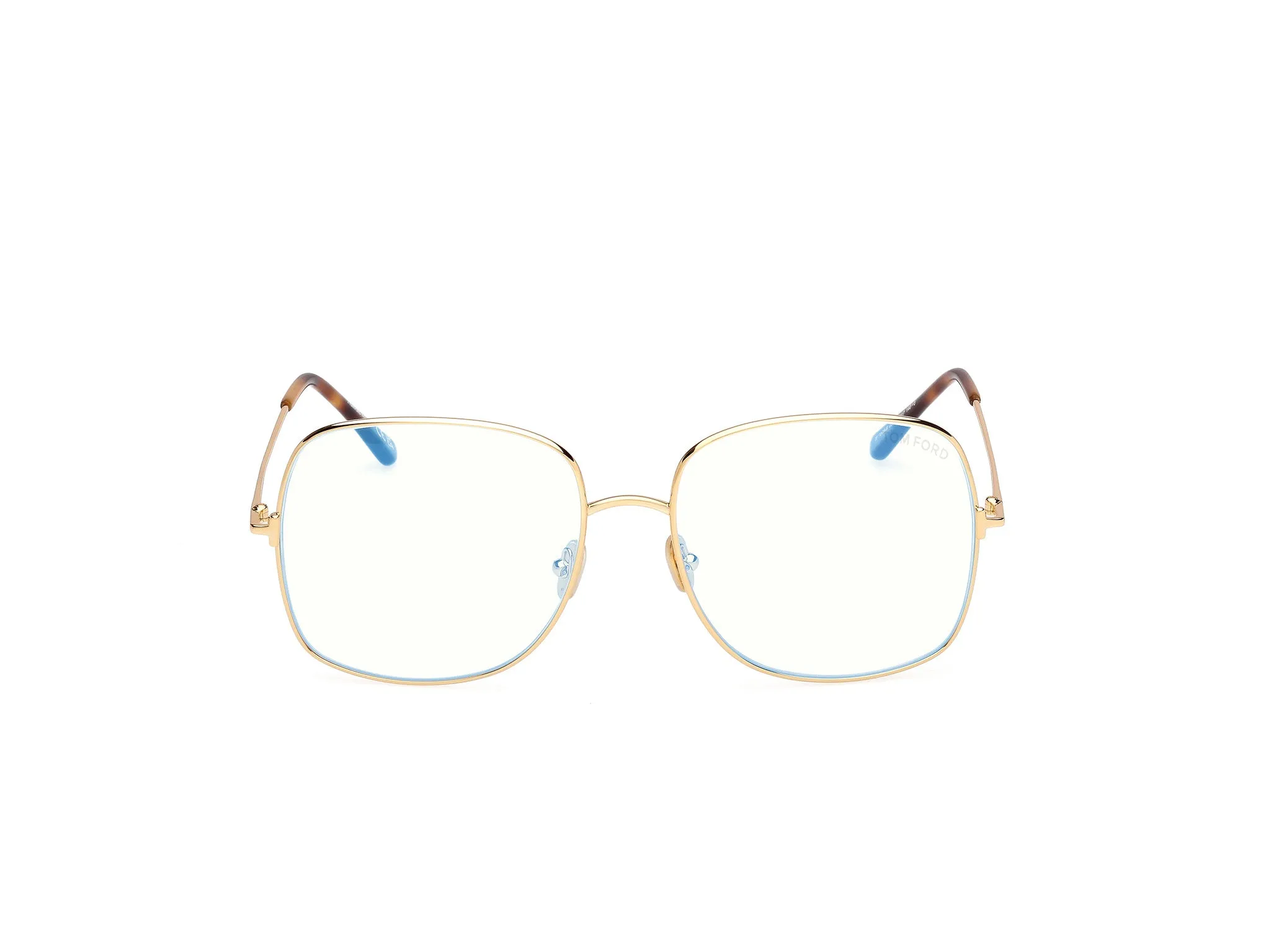 TOM FORD FT6048-B 30 Montature da vista Metallo Oro Squadrata Normale - immagine 2