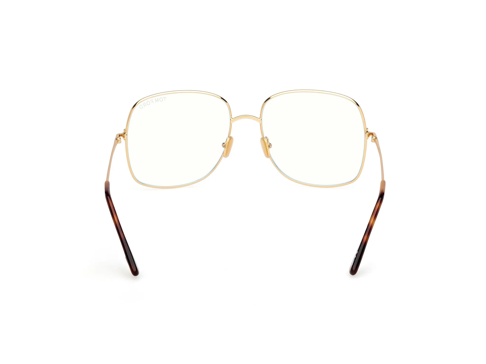 TOM FORD FT6048-B 30 Montature da vista Metallo Oro Squadrata Normale - immagine 4