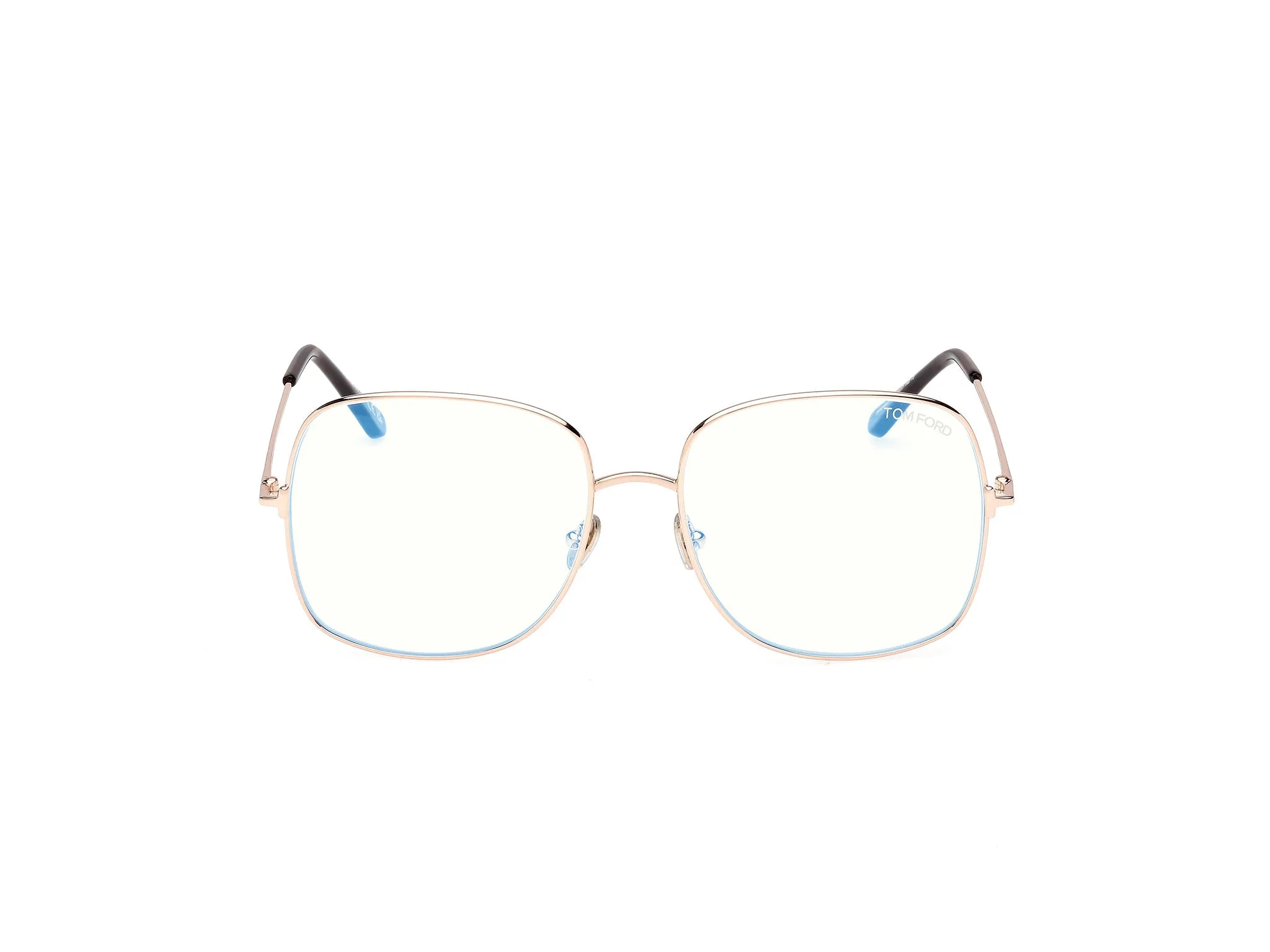 TOM FORD FT6048-B 28 Montature da vista Metallo Oro Squadrata Normale - immagine 2
