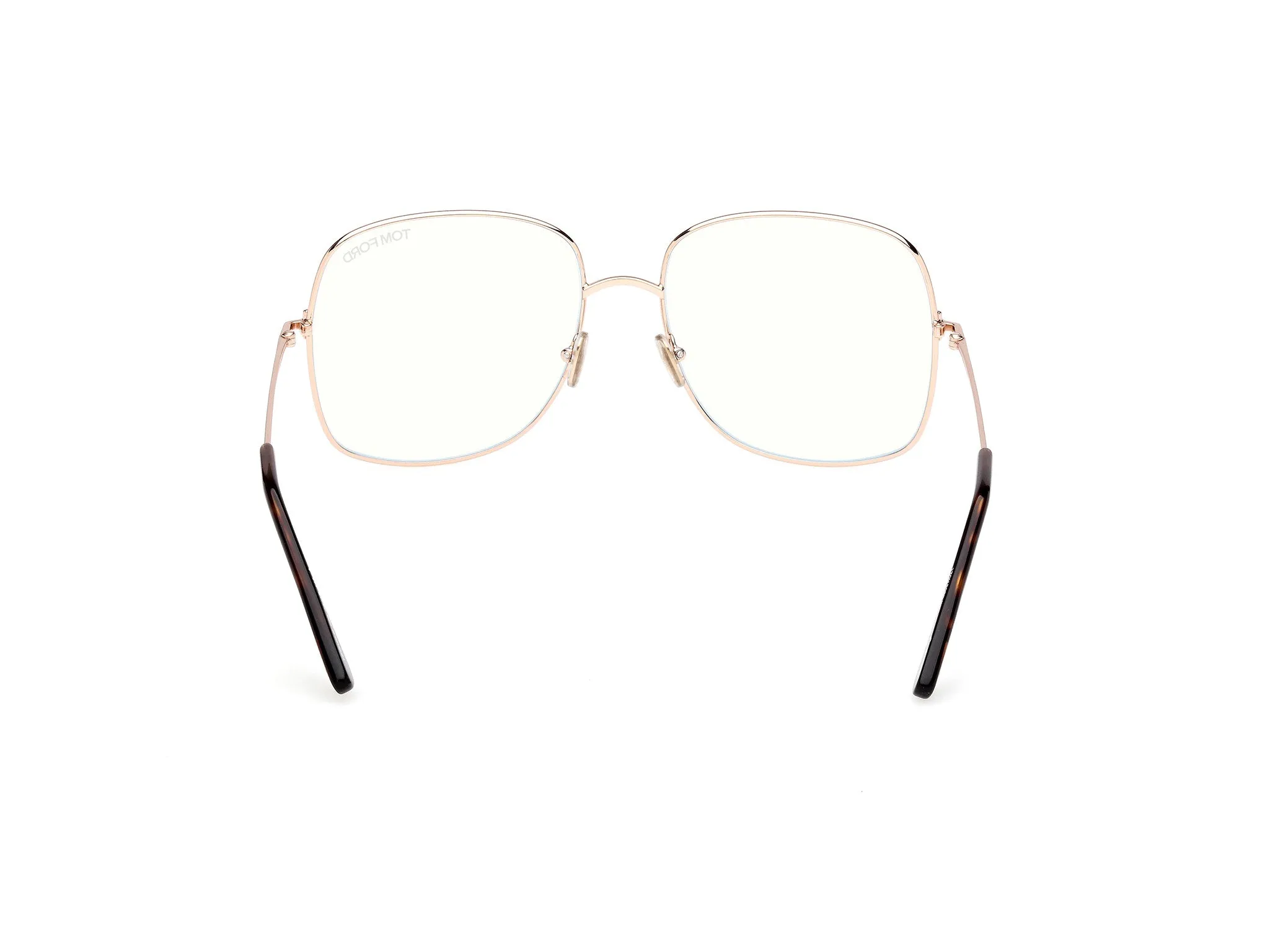 TOM FORD FT6048-B 28 Montature da vista Metallo Oro Squadrata Normale - immagine 4