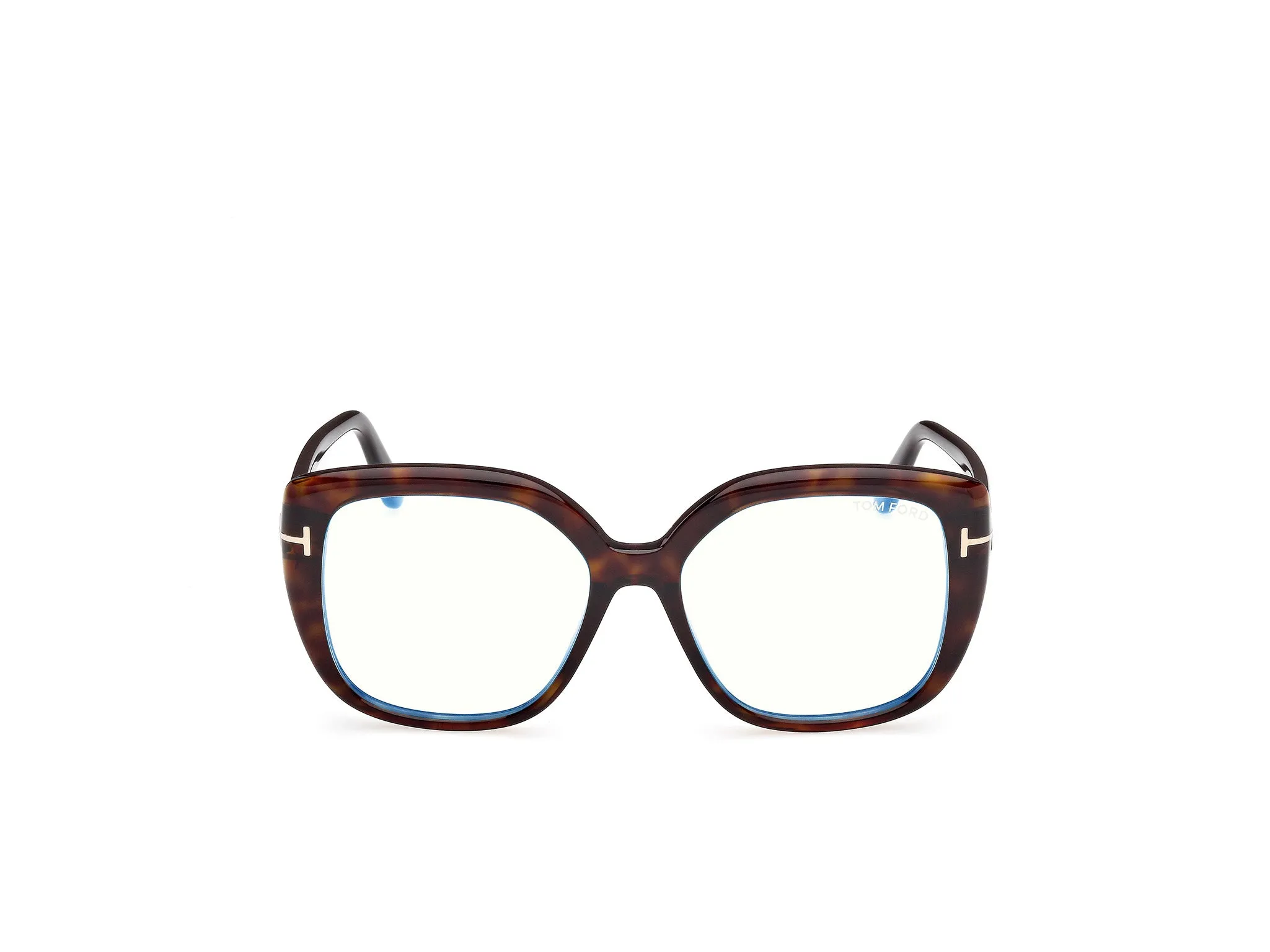 TOM FORD FT6043-B 52 Montature da vista Acetato Havana Squadrata Normale - immagine 2