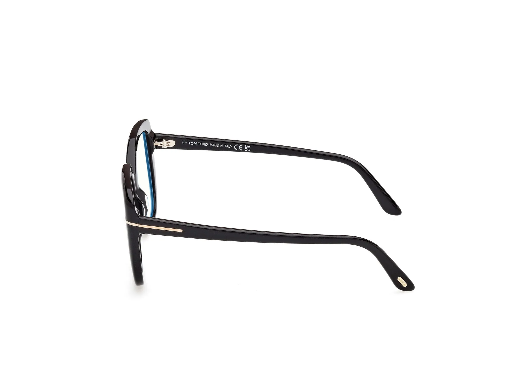 TOM FORD FT6043-B 1 Montature da vista Acetato Nero Squadrata Normale - immagine 3