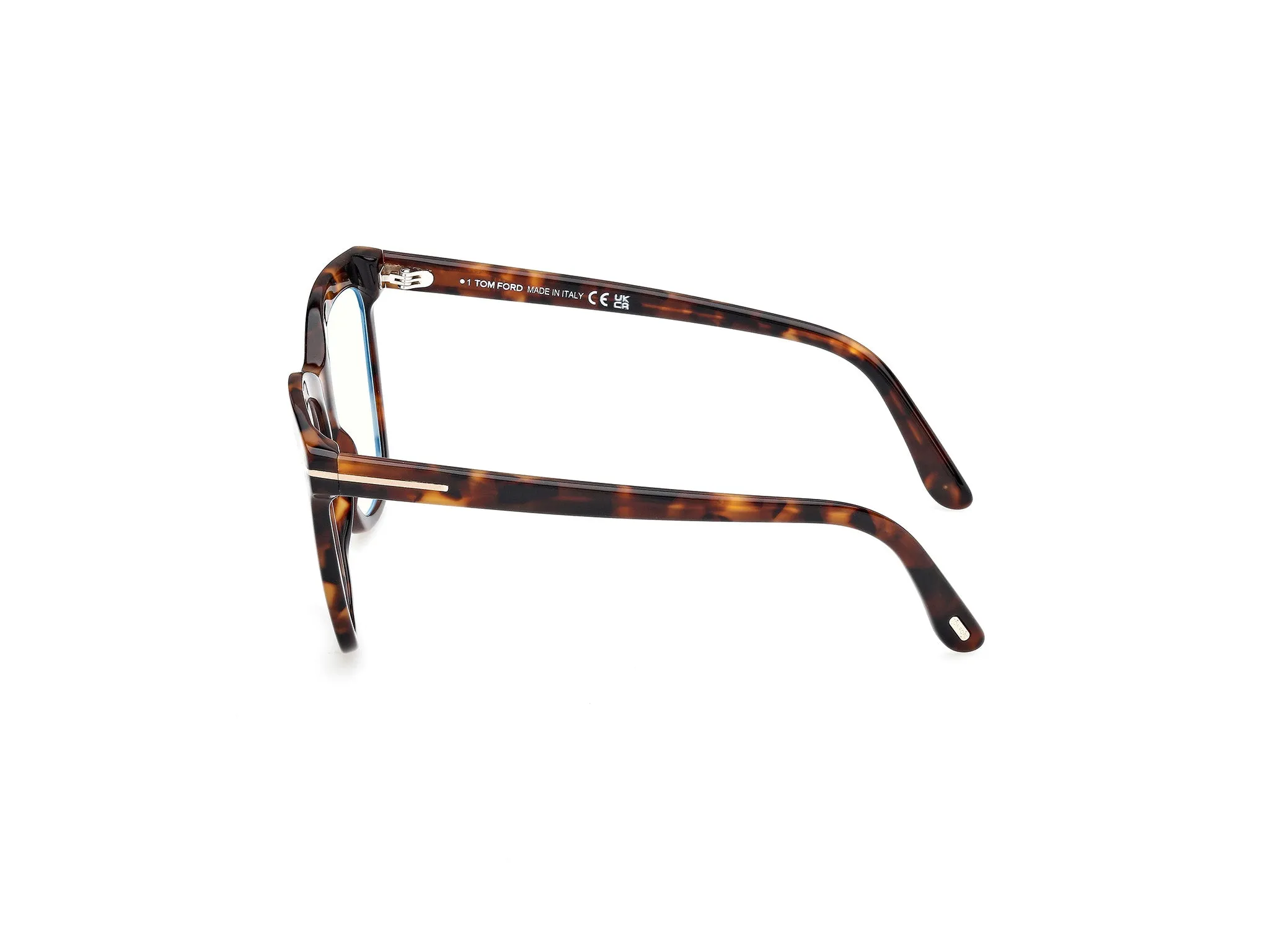 TOM FORD FT6042-B 52 Montature da vista Acetato Havana Farfalla Normale - immagine 3