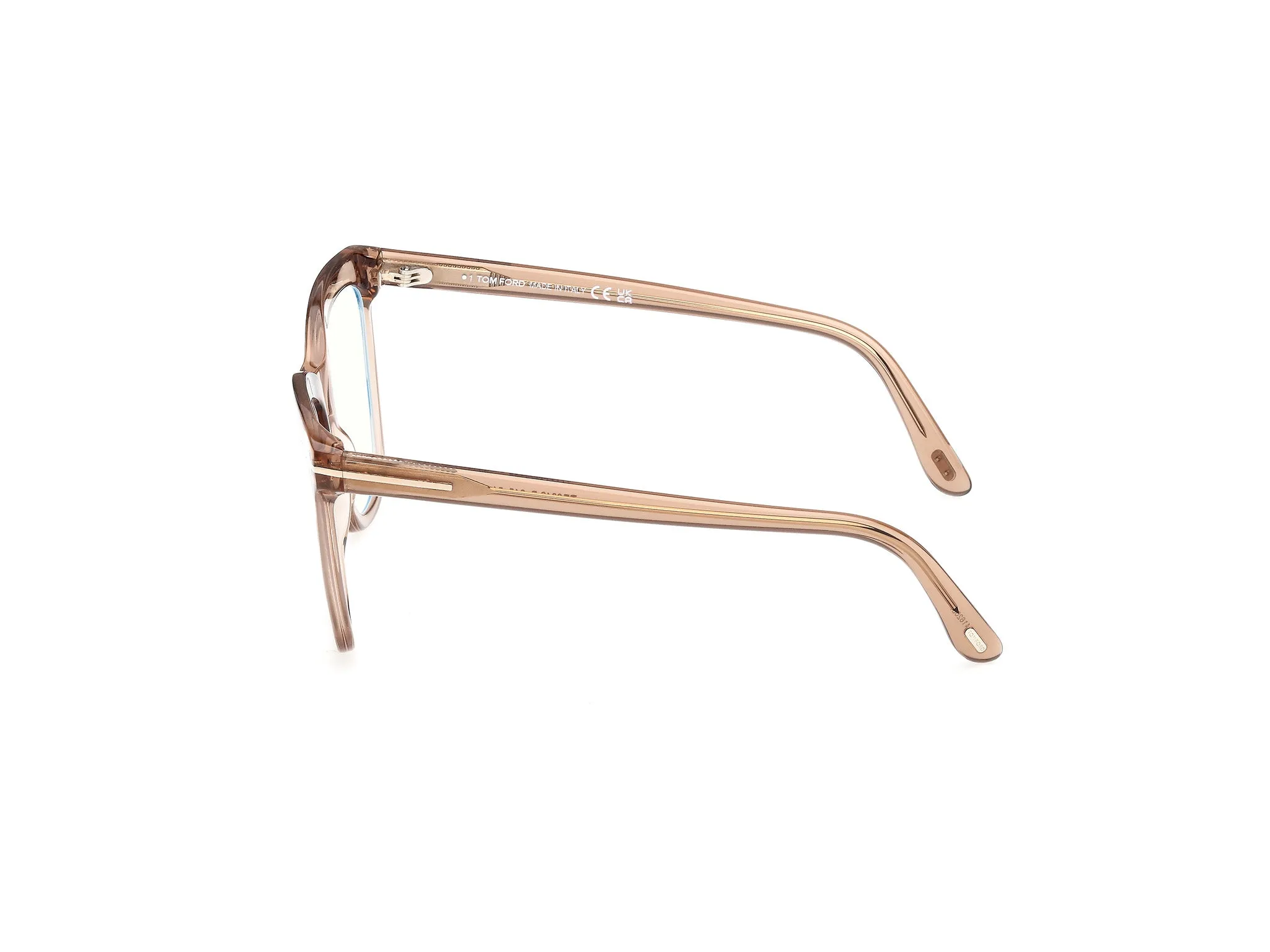 TOM FORD FT6042-B 45 Montature da vista Acetato Marrone Farfalla Normale - immagine 3
