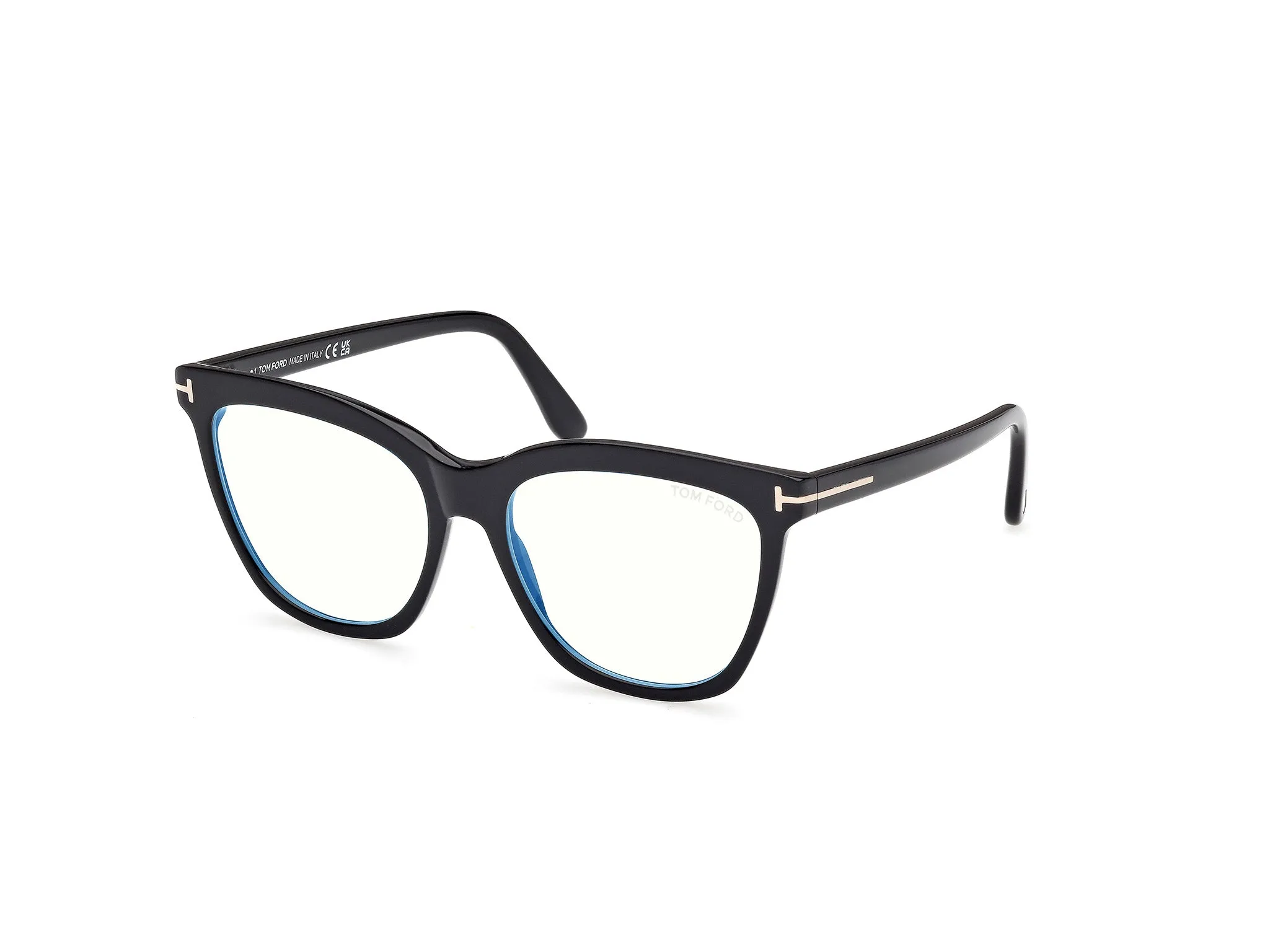 TOM FORD FT6042-B 1 Montature da vista Acetato Nero Farfalla Normale - immagine 1