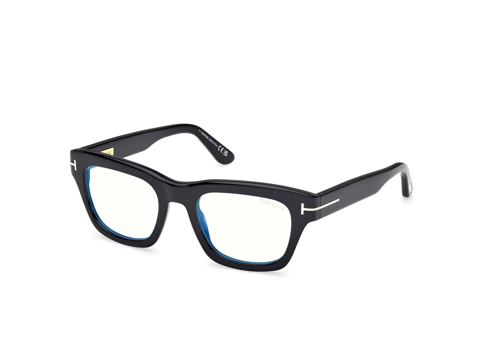 TOM FORD FT6036-B 001 Montature da vista Acetato Nero Squadrata Normale - immagine 1