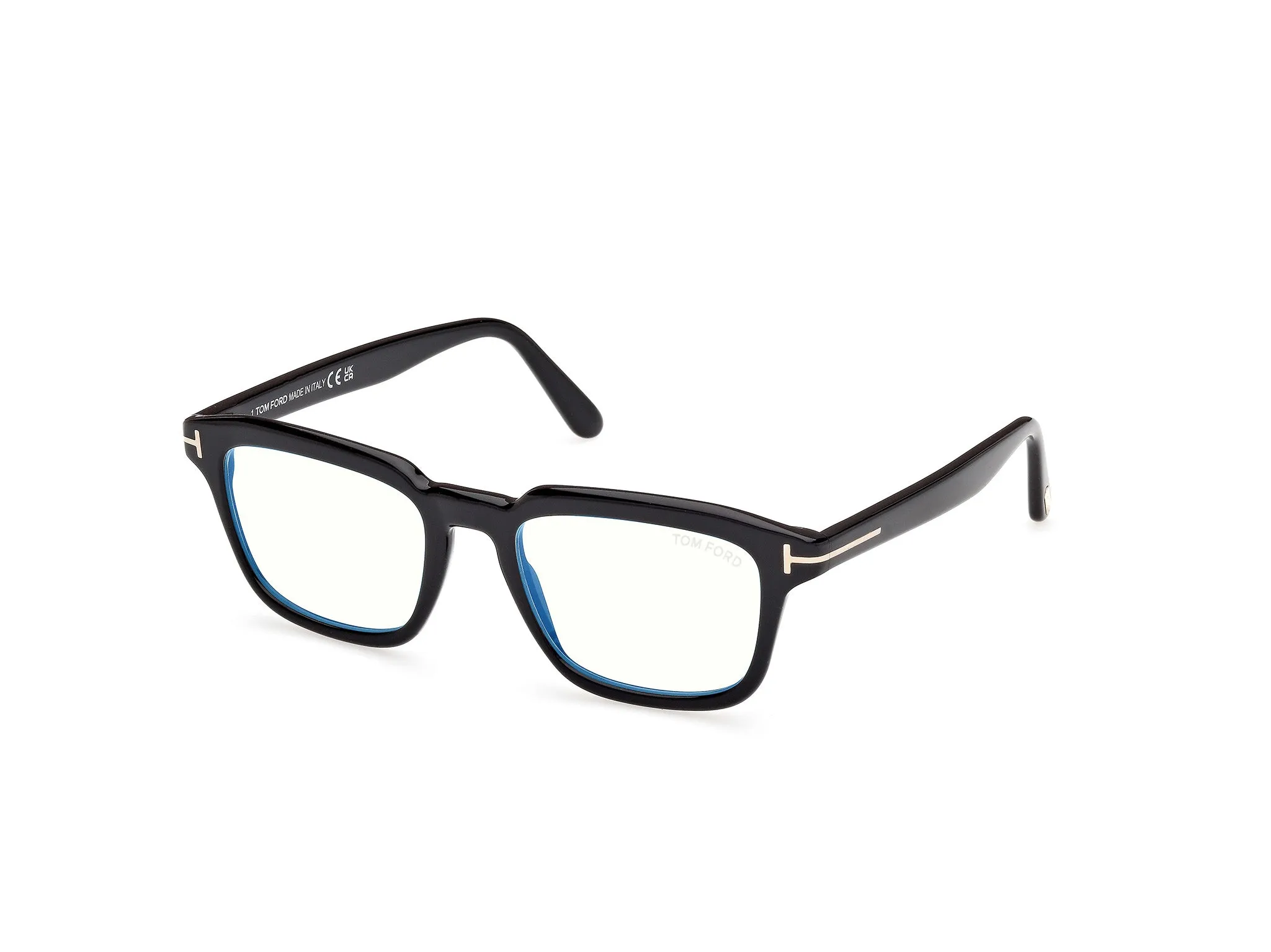 TOM FORD FT6032-B 1 Montature da vista Acetato Nero Squadrata Normale - immagine 1