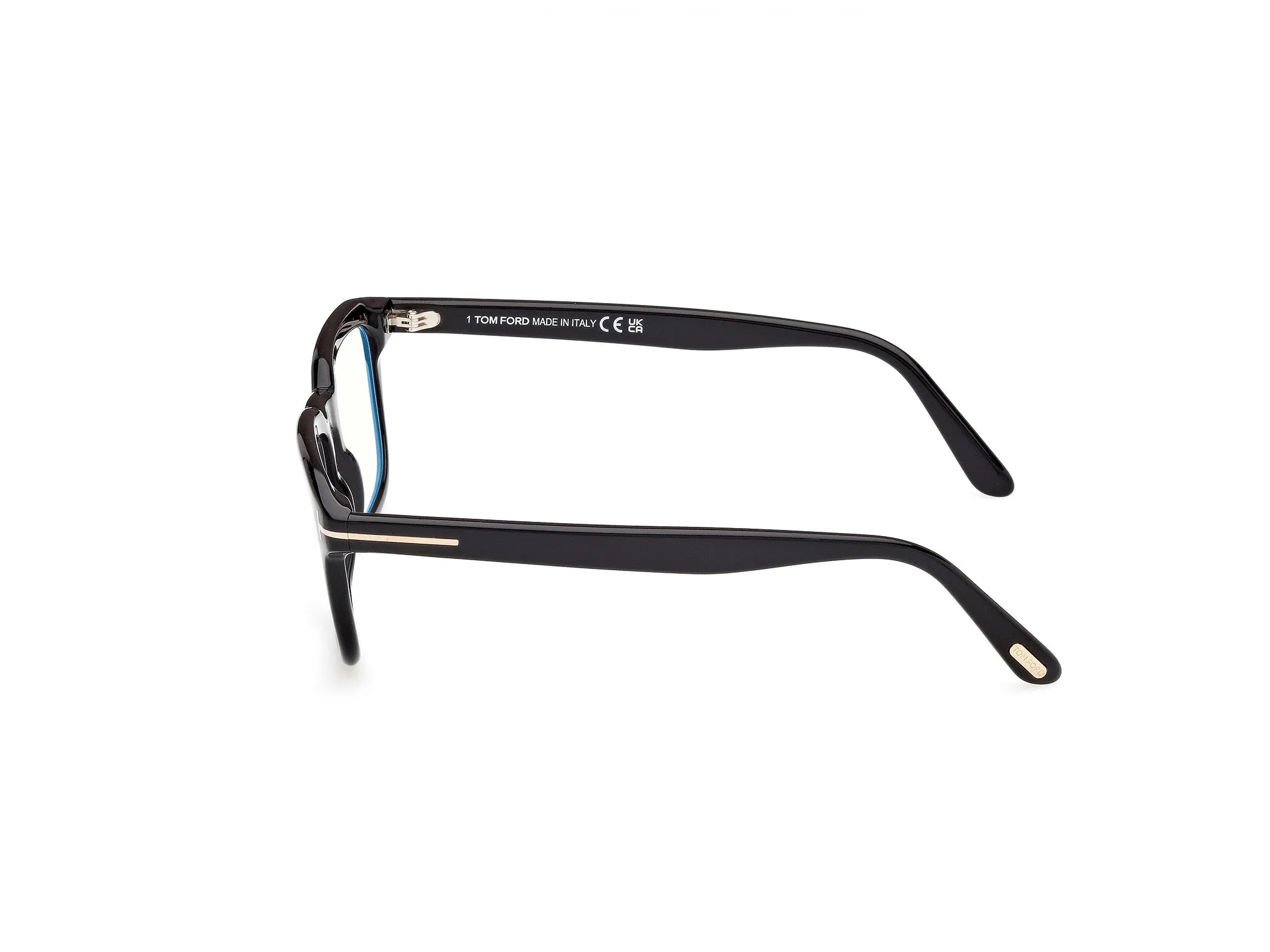 TOM FORD FT6032-B 1 Montature da vista Acetato Nero Squadrata Normale - immagine 3
