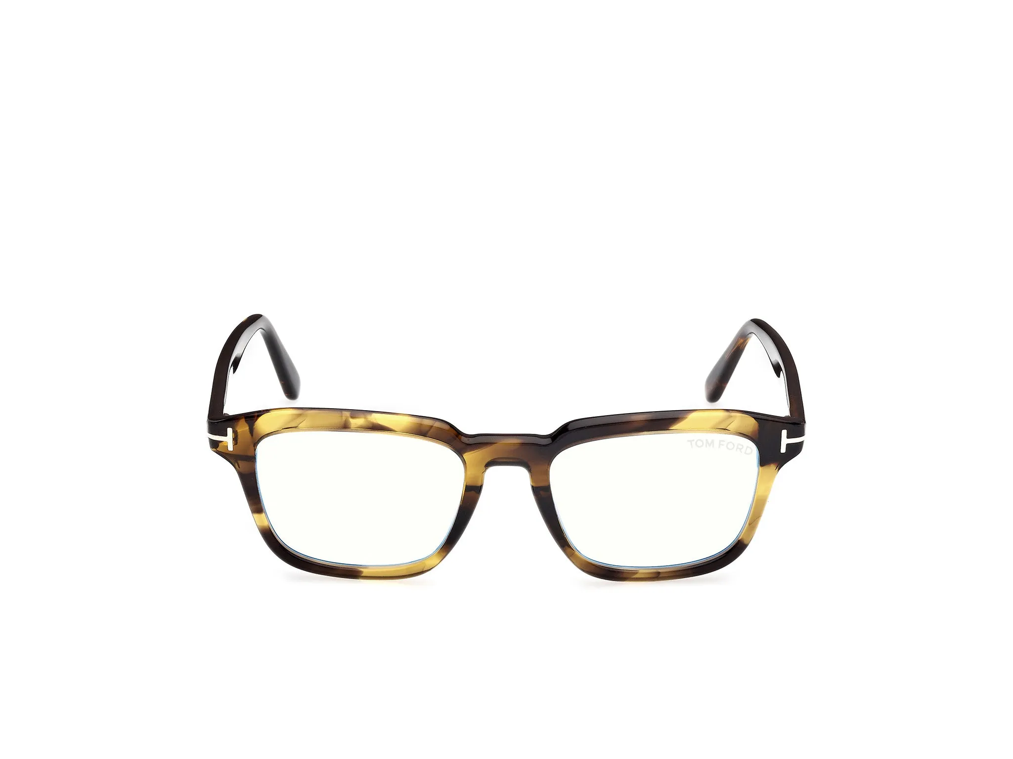 TOM FORD FT6032-B 56 Montature da vista Acetato Havana Squadrata Normale - immagine 2