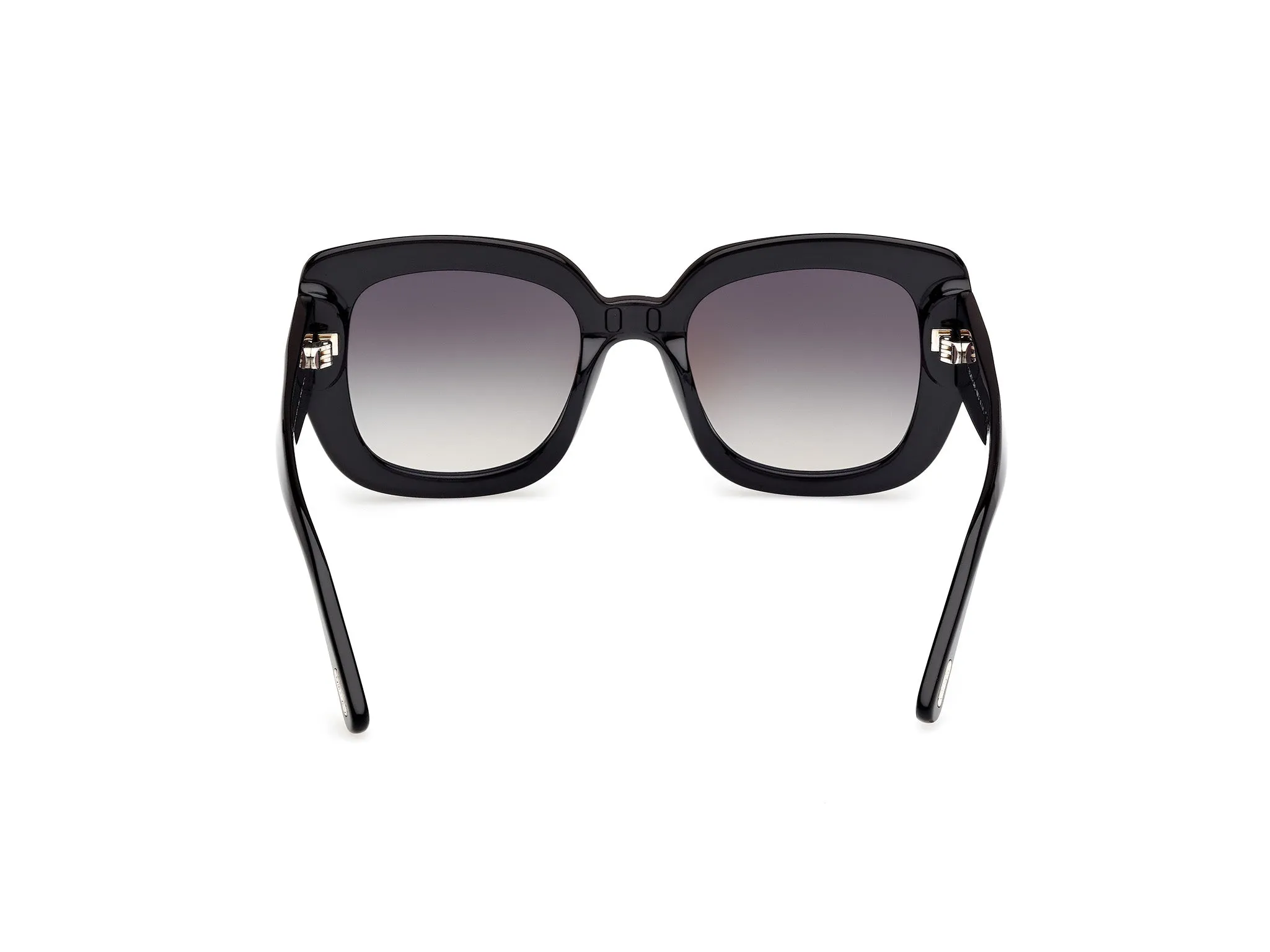 TOM FORD FT1220 CARLA-02 01B Occhiali da sole Acetato Nero Fumo Squadrata Normale - immagine 4