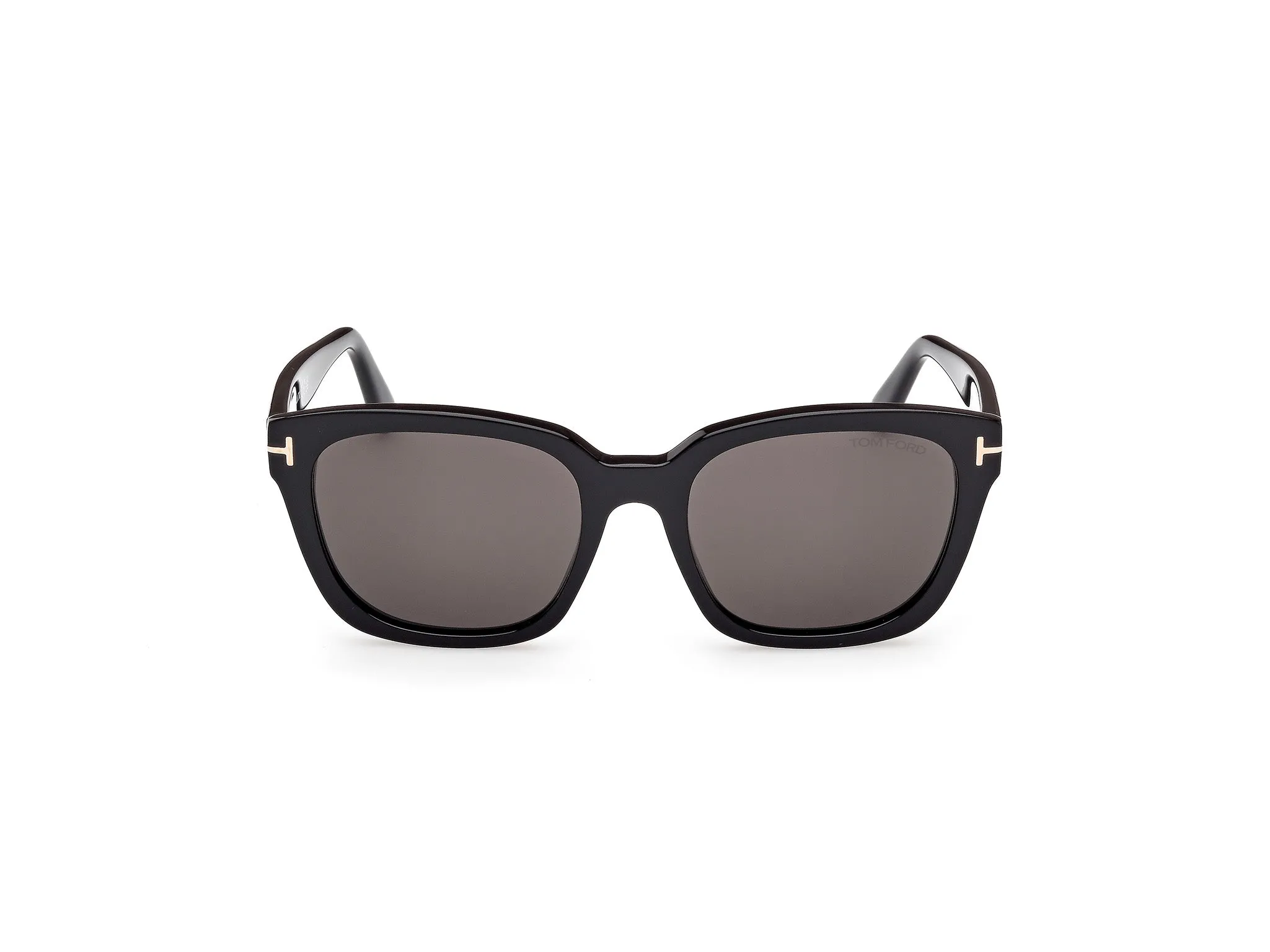 TOM FORD FT1216 HAYLAY 01A Occhiali da sole Acetato Nero Fumo Squadrata Normale - immagine 2
