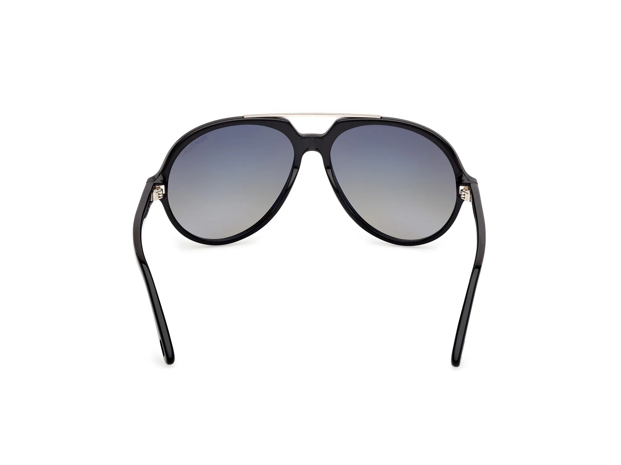 TOM FORD FT1210 AALTO 01B Occhiali da sole Acetato Nero Fumo Pilot Normale - immagine 4