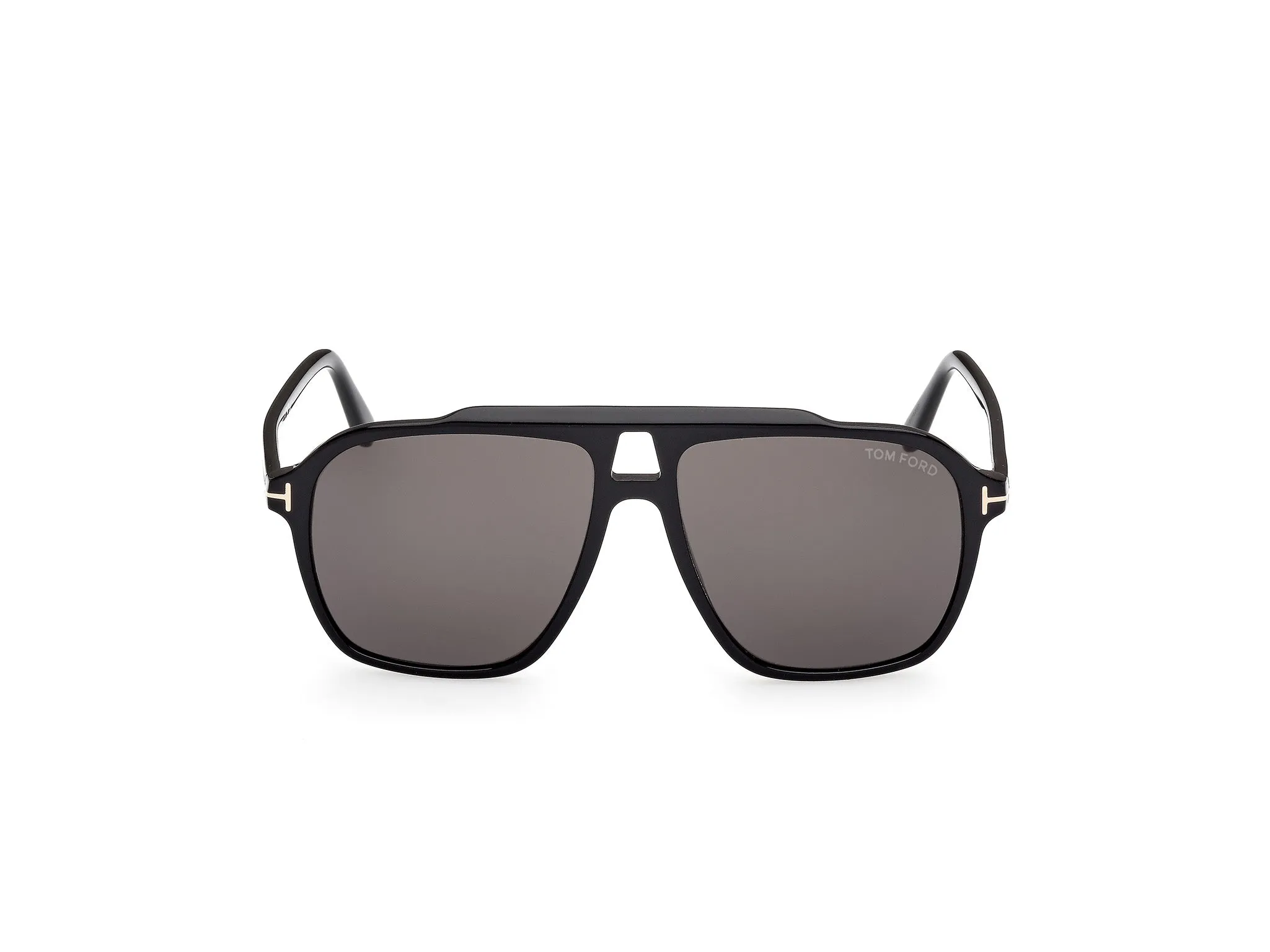 TOM FORD FT1209 AUTARI 01A Occhiali da sole Acetato Nero Fumo Squadrata Normale - immagine 2