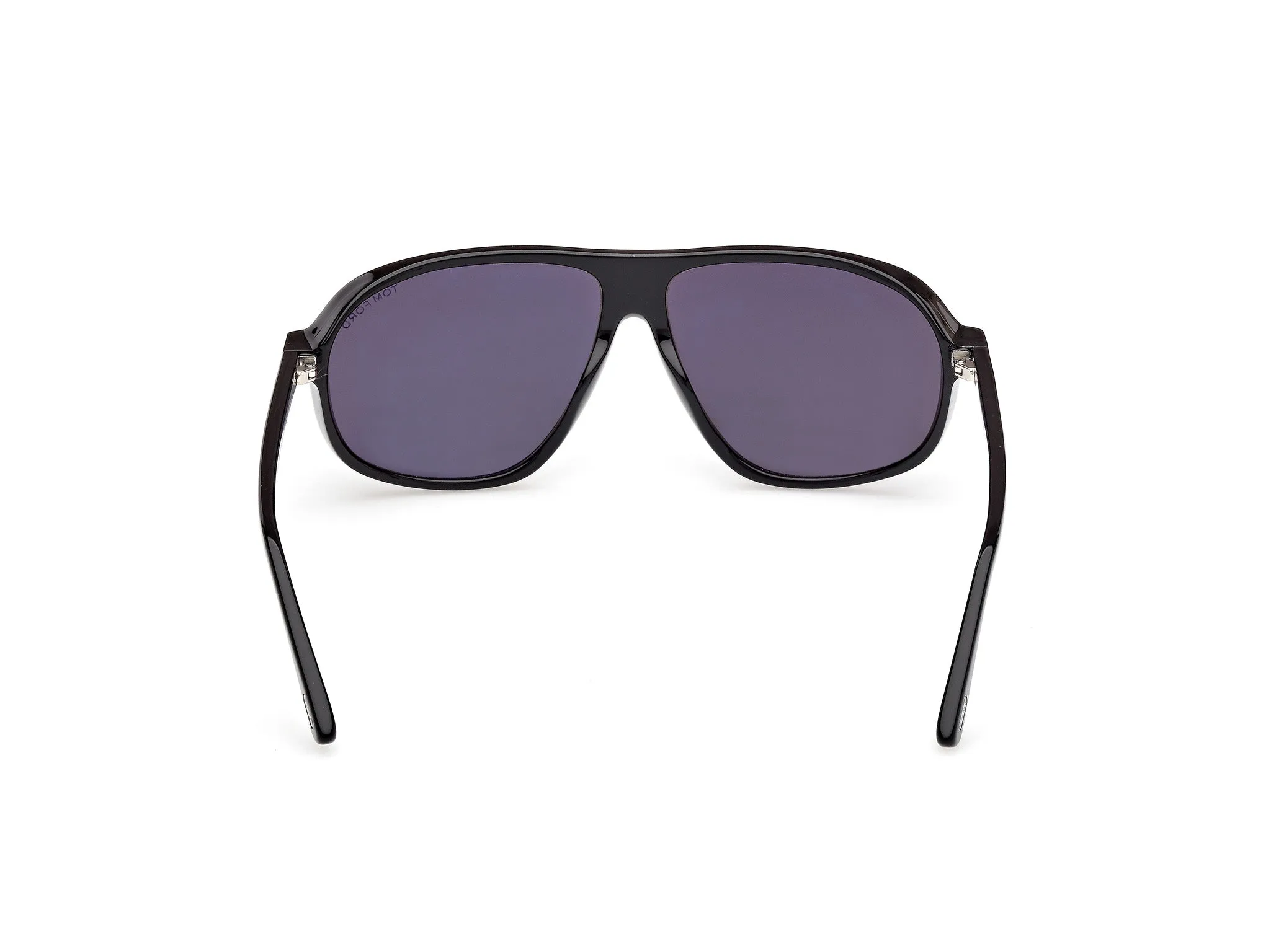 TOM FORD FT1208-N GUILLAUME 01A Occhiali da sole Acetato Nero Fumo Pilot Normale - immagine 4