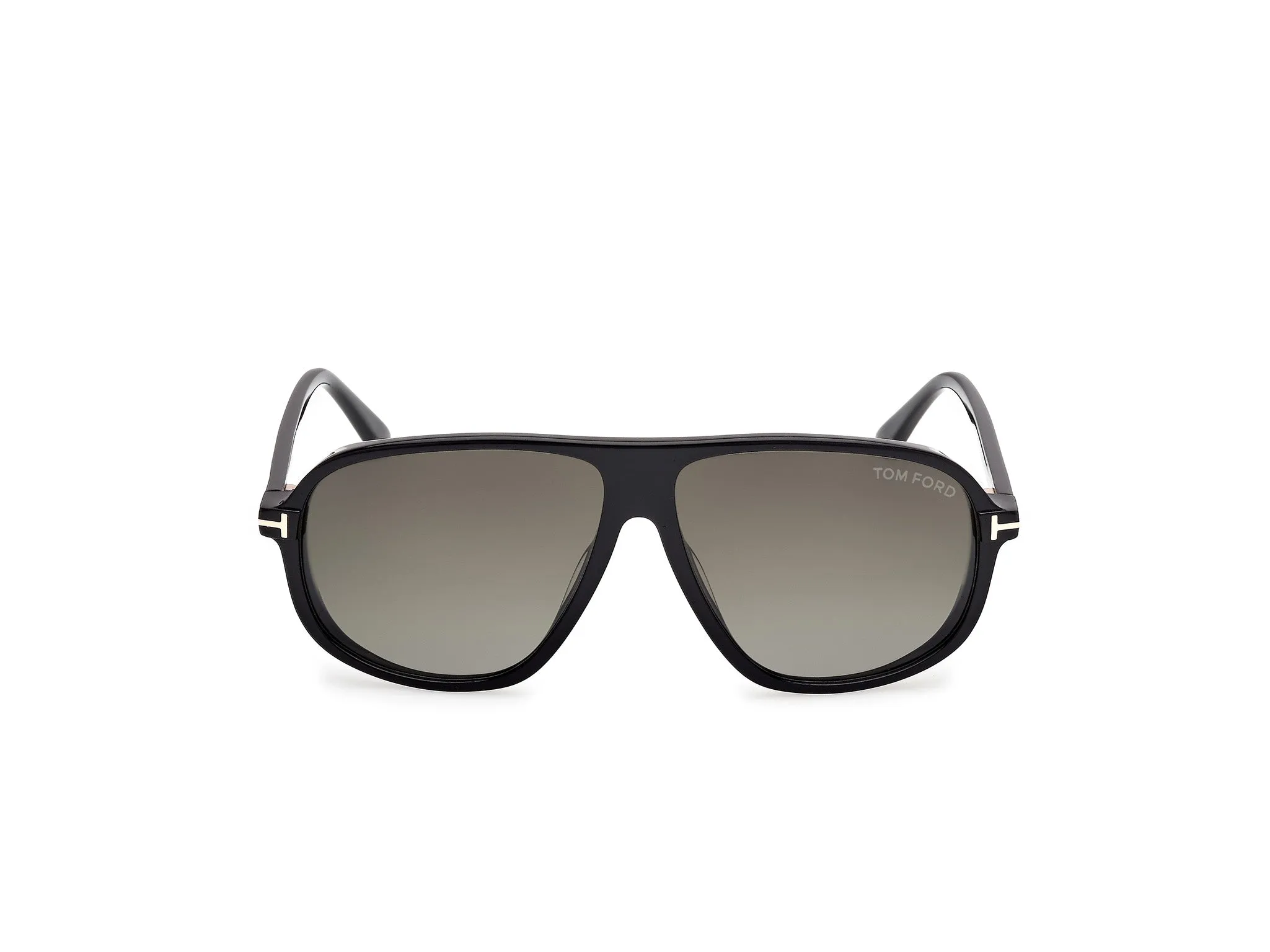 TOM FORD FT1208 GUILLAUME 01B Occhiali da sole Acetato Nero Fumo Pilot Normale - immagine 2