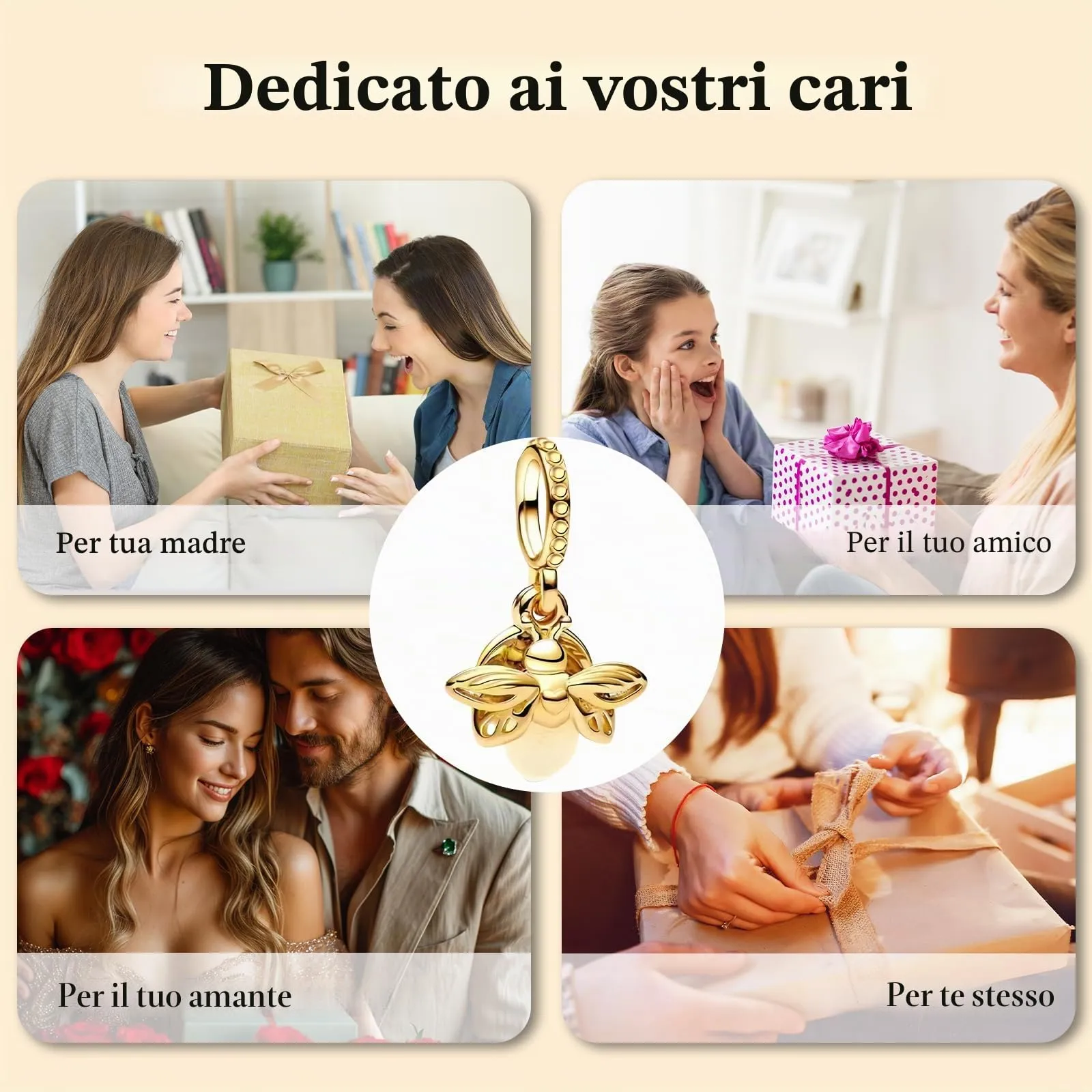 J.Fée Charms per Bracciali Ciondoli per Collane in 925 Argento - immagine 8