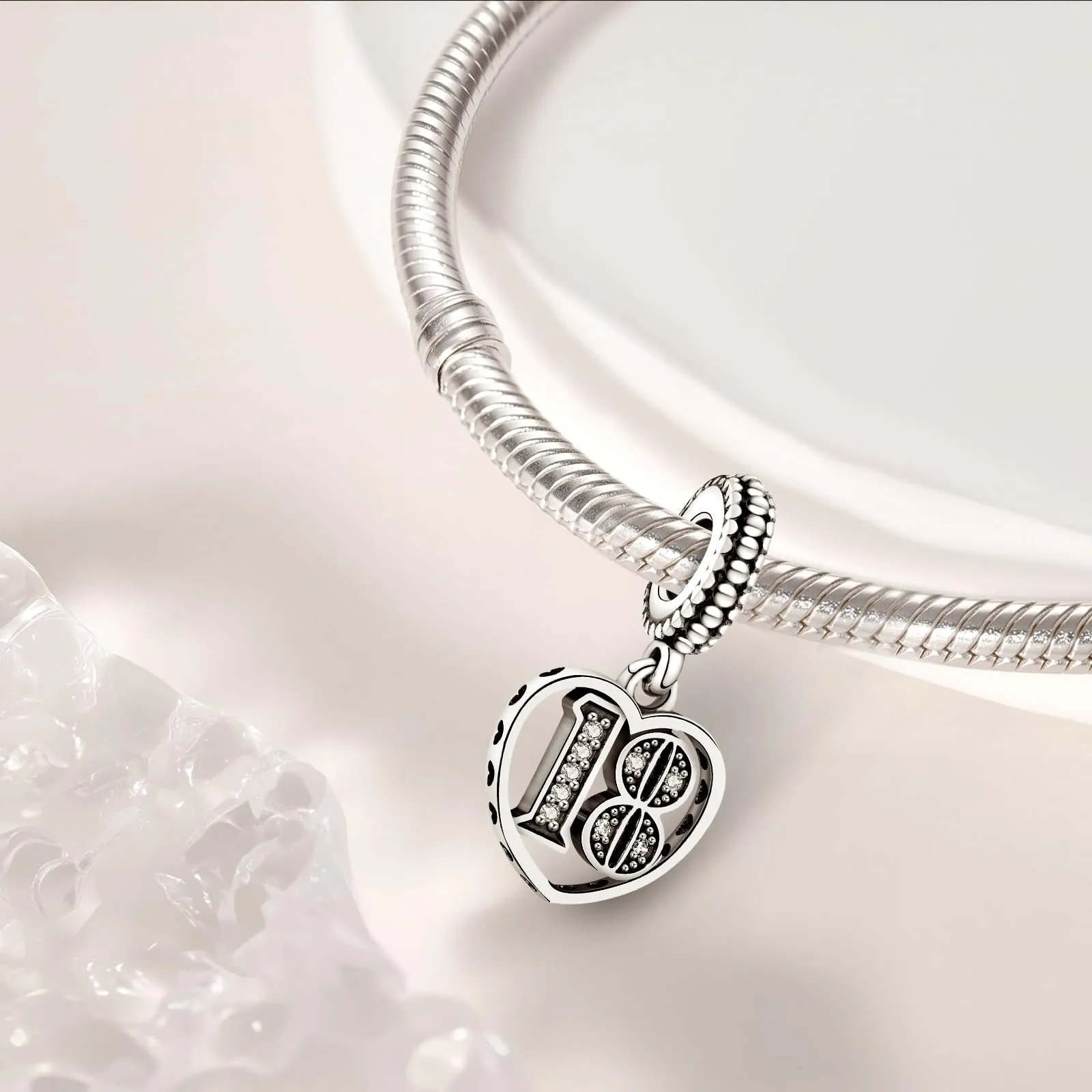J.Fée Charms per Bracciali Ciondoli per Collane in 925 Argento - immagine 7