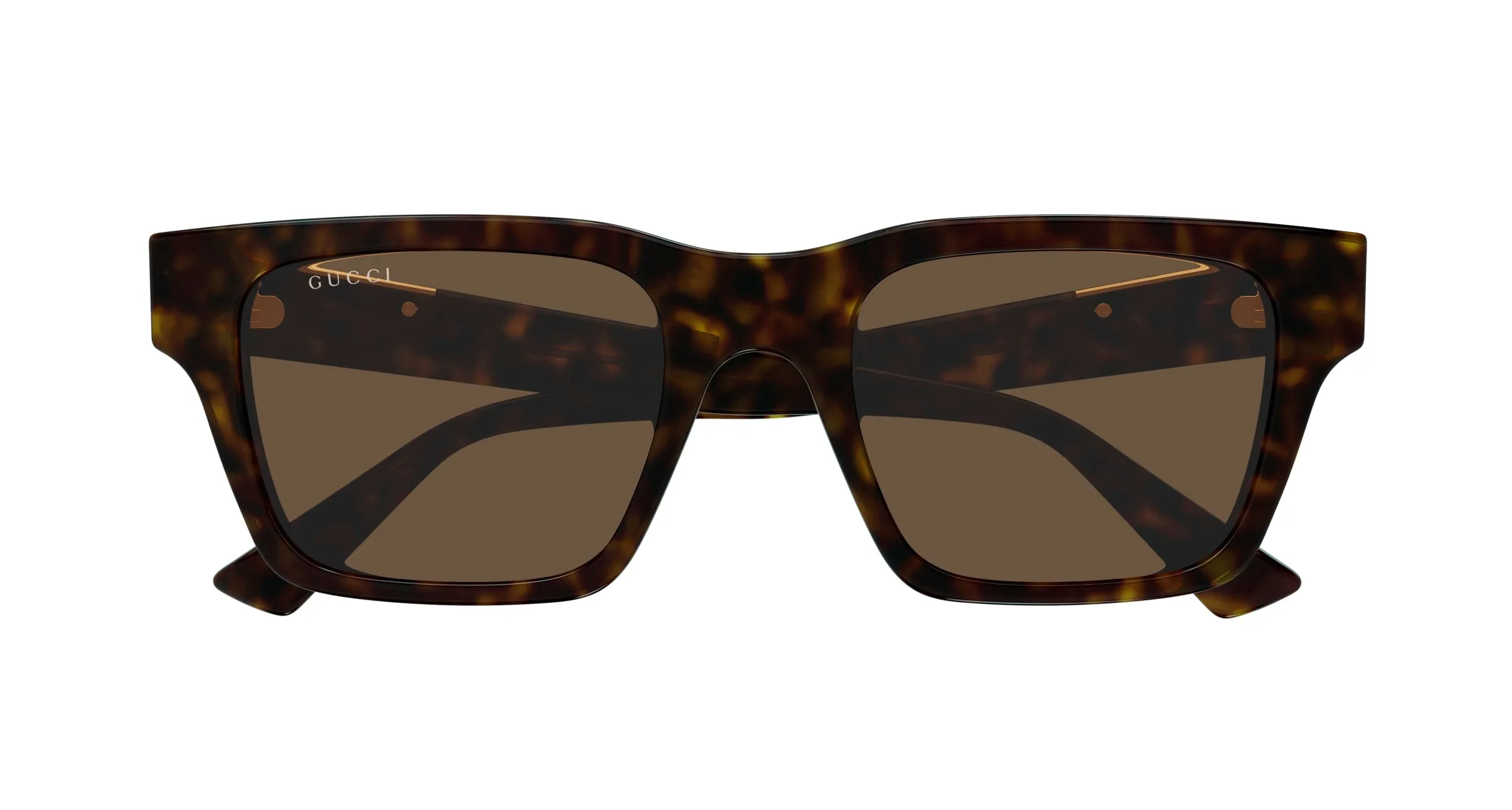 Gucci GG1889S 002 Occhiali da sole Acetato Havana Marrone Squadrata - immagine 2