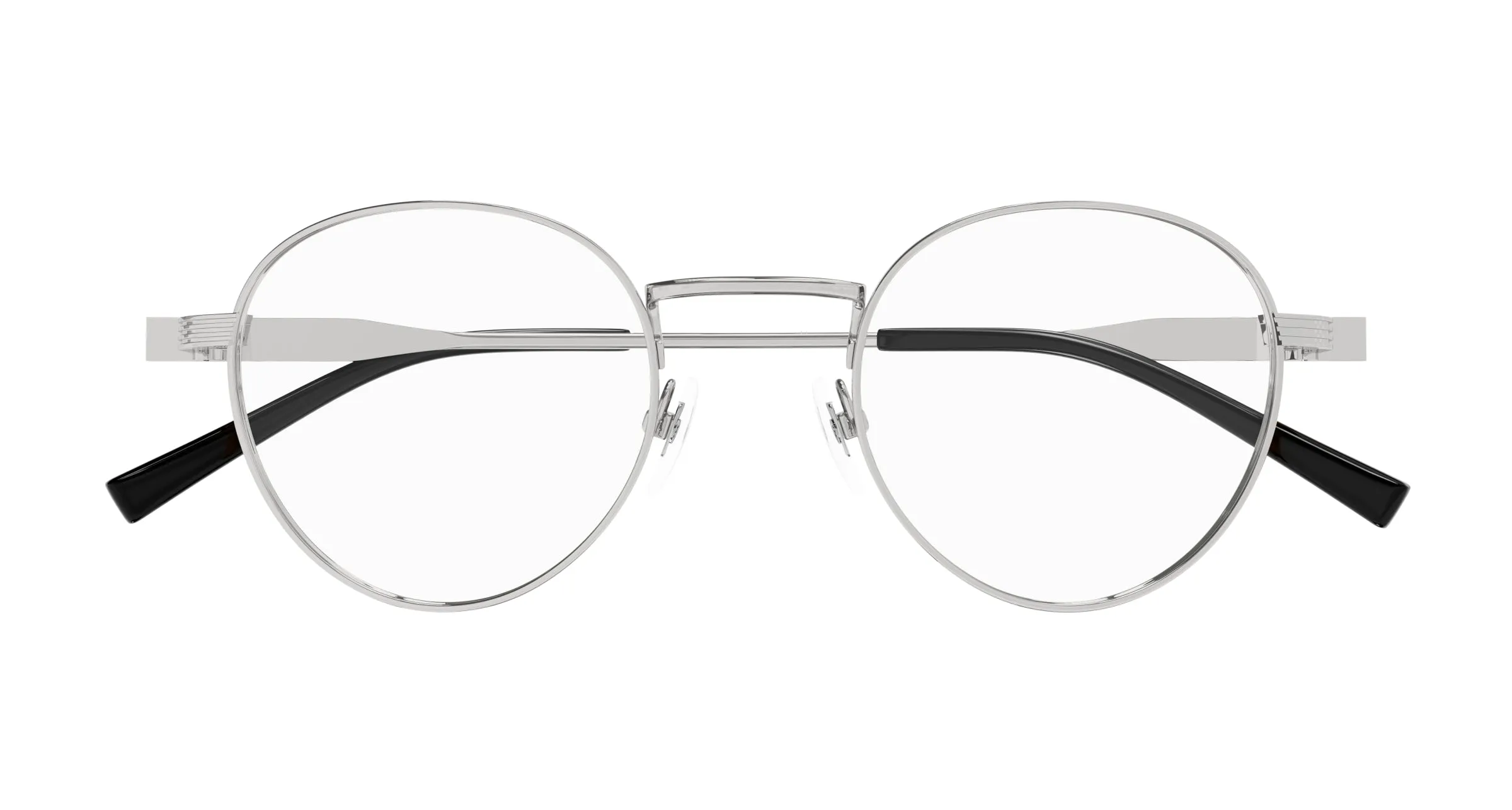 Gucci GG1877O 003 Montature da vista Metallo Rutenio Trasparente Rotonda - immagine 2
