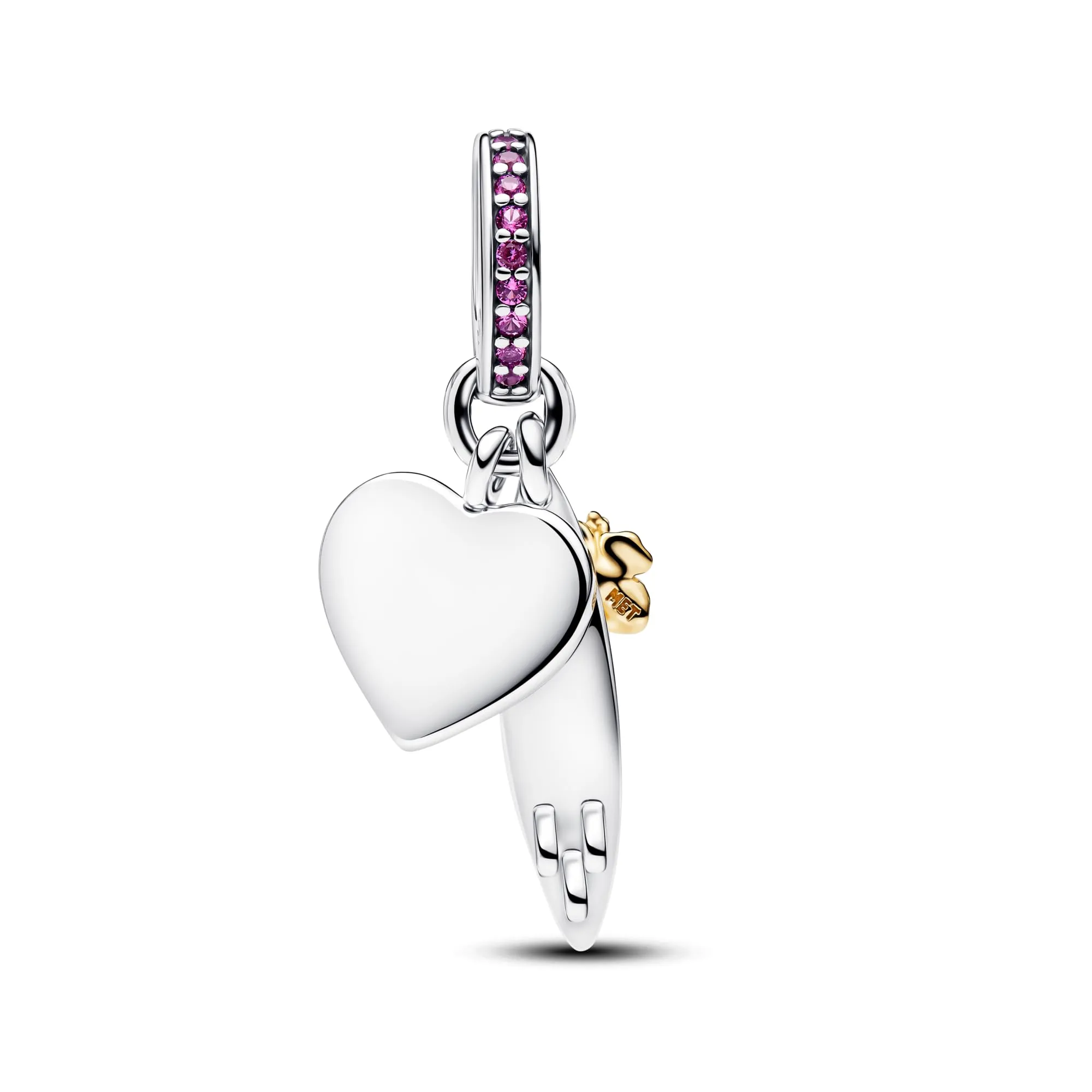 PHCLASY Charms a forma di animali marini in oro per bracciale da donna, regalo per la festa della mamma, San Valentino, gioielli regalo per Europa, 4.5mm~5.0mm, Zirconia cubica - immagine 2
